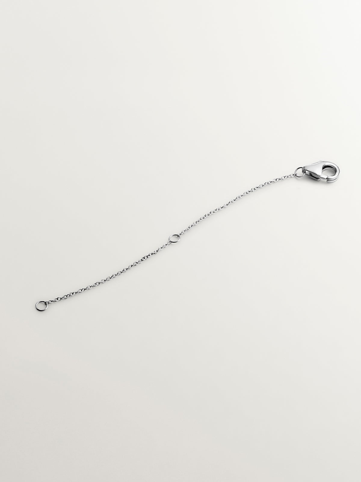 9K white gold extension
