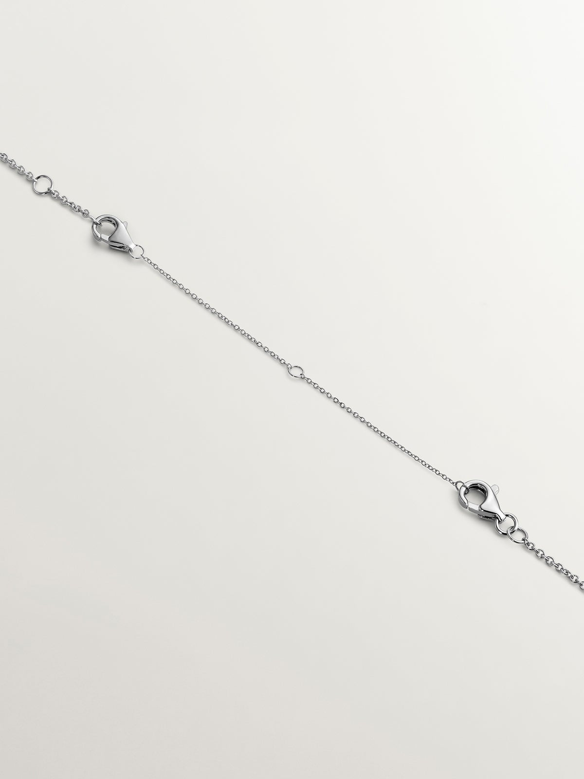 9K white gold extension