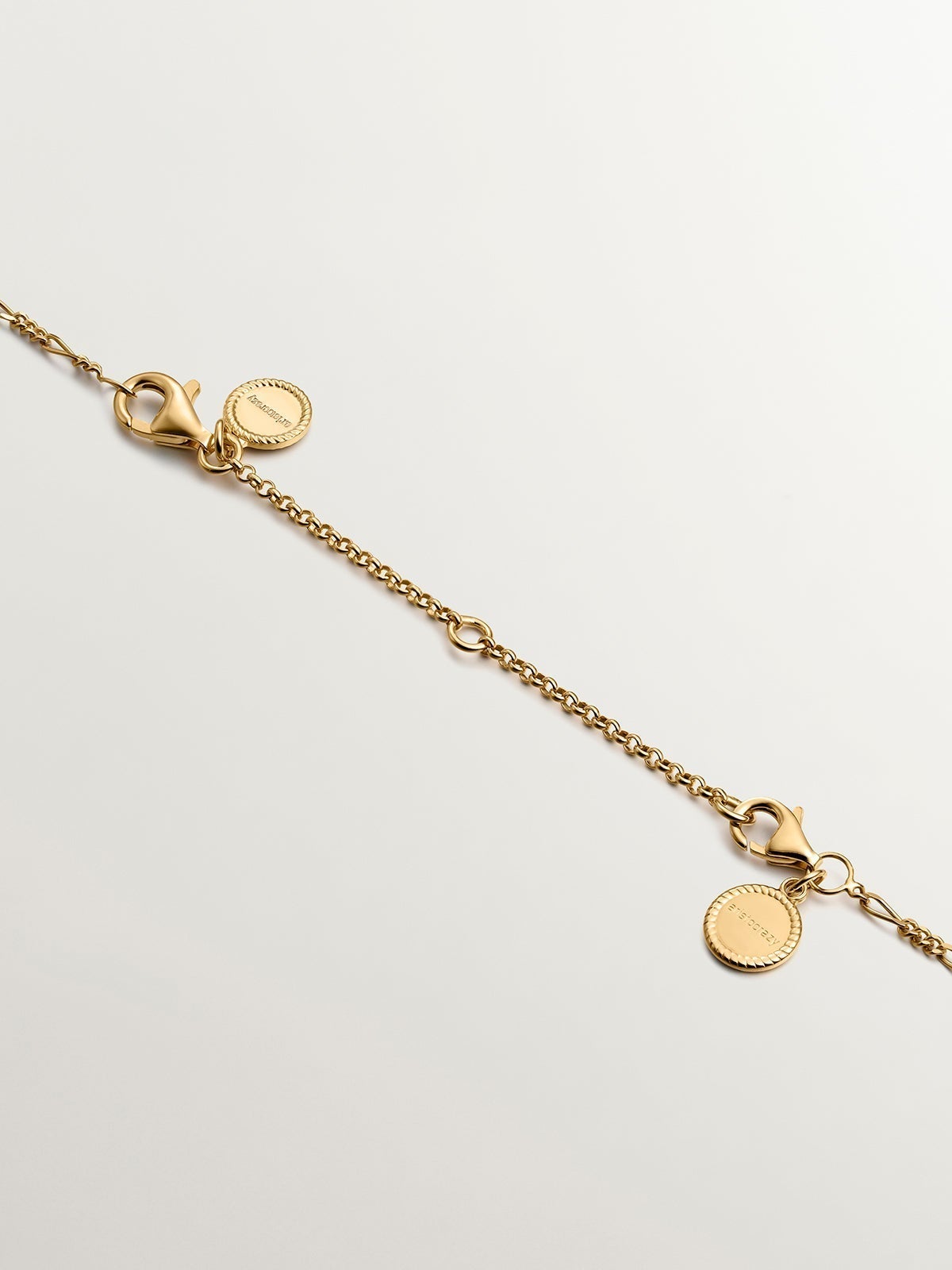 925 silver extension plated in 18K yellow gold