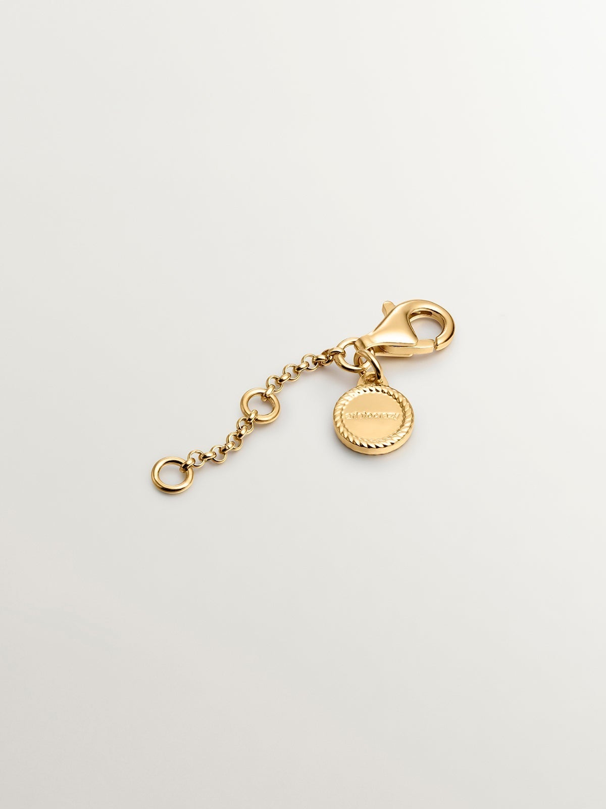 925 silver extension plated in 18K yellow gold