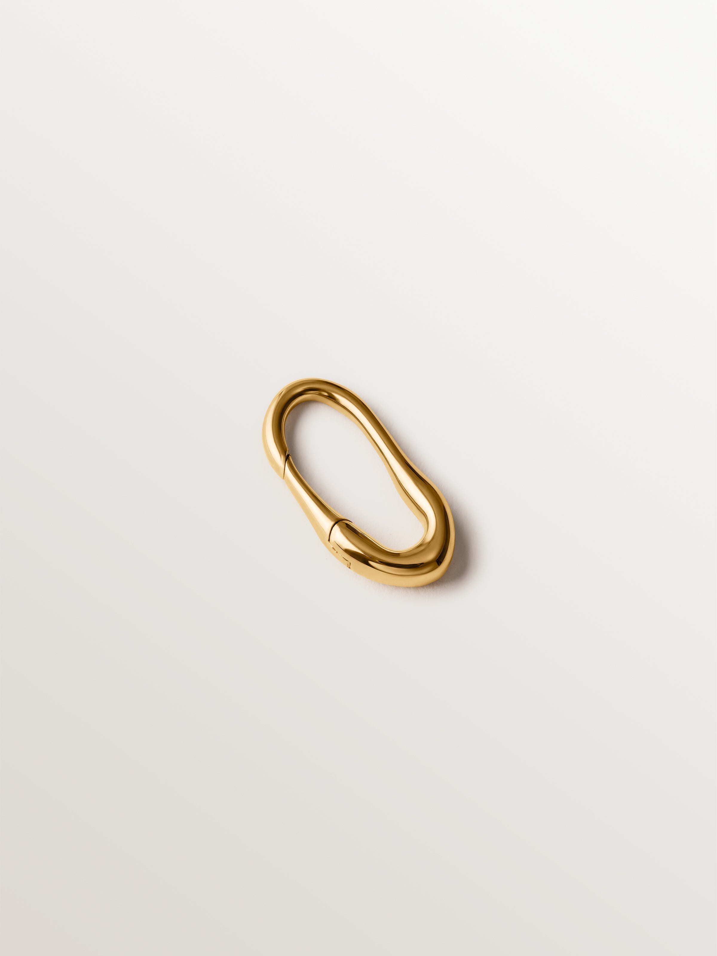 Yellow gold plated charm hanger