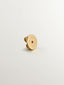 18K yellow gold plated 925 silver butterfly style clasp