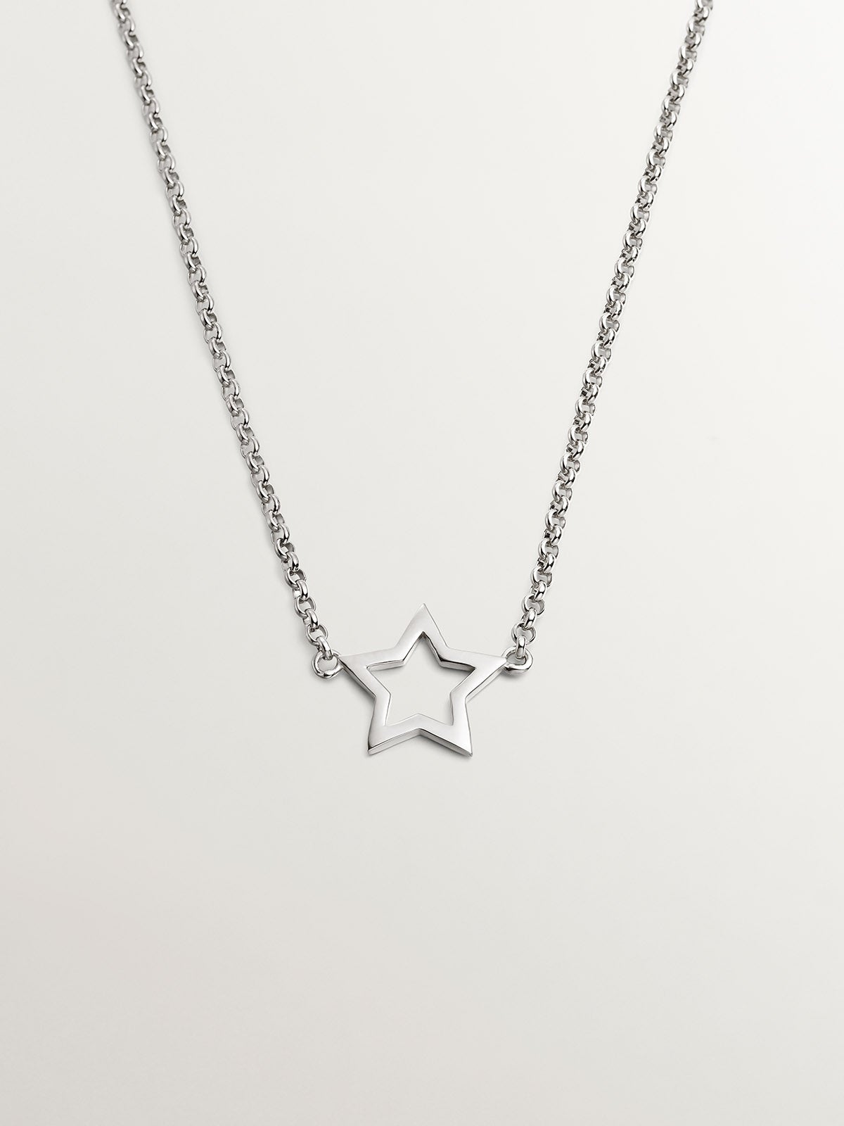925 Silver pendant with star