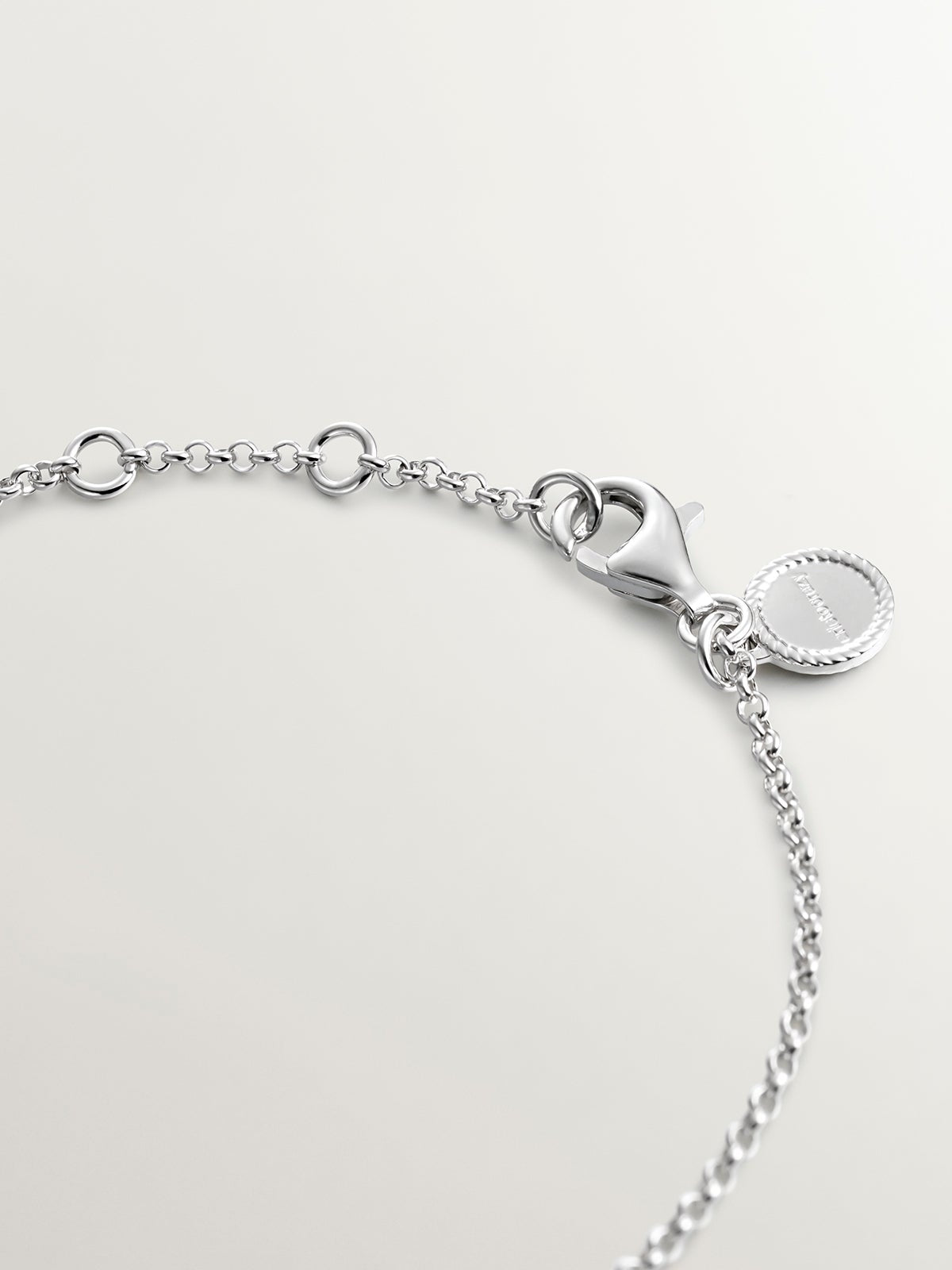 925 Silver bracelet with tube shape