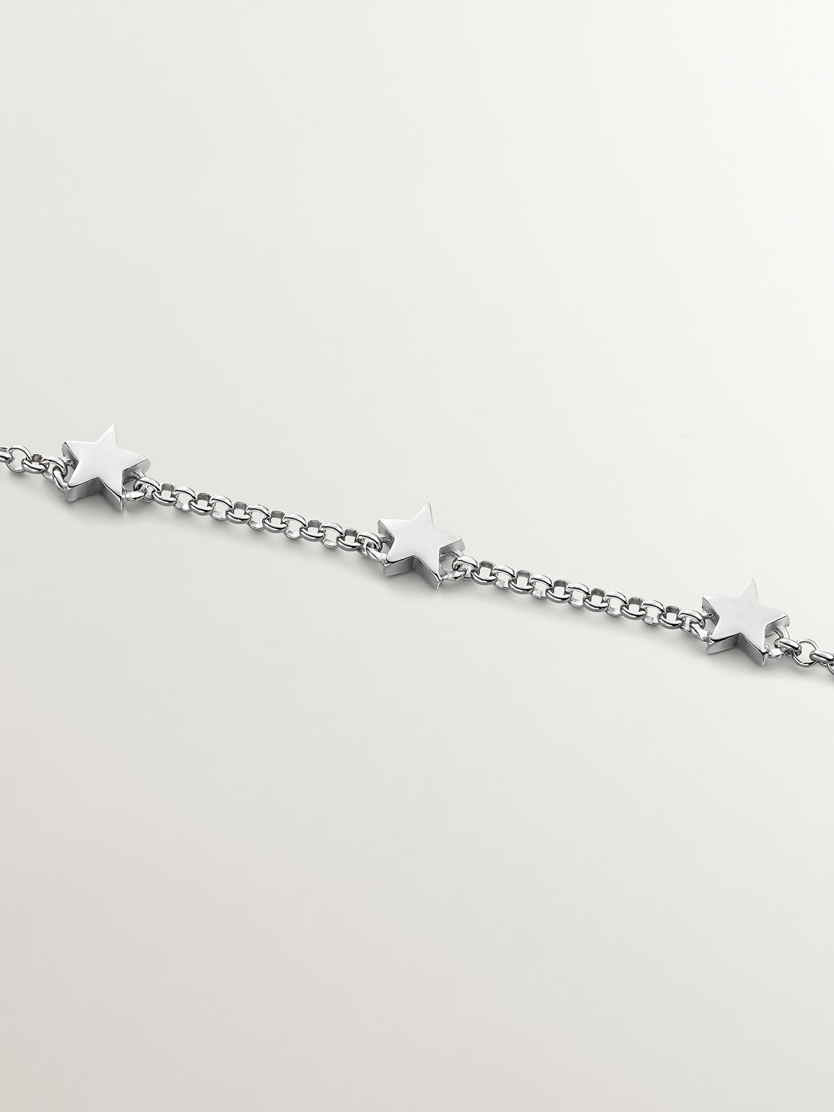 925 Silver bracelet with stars