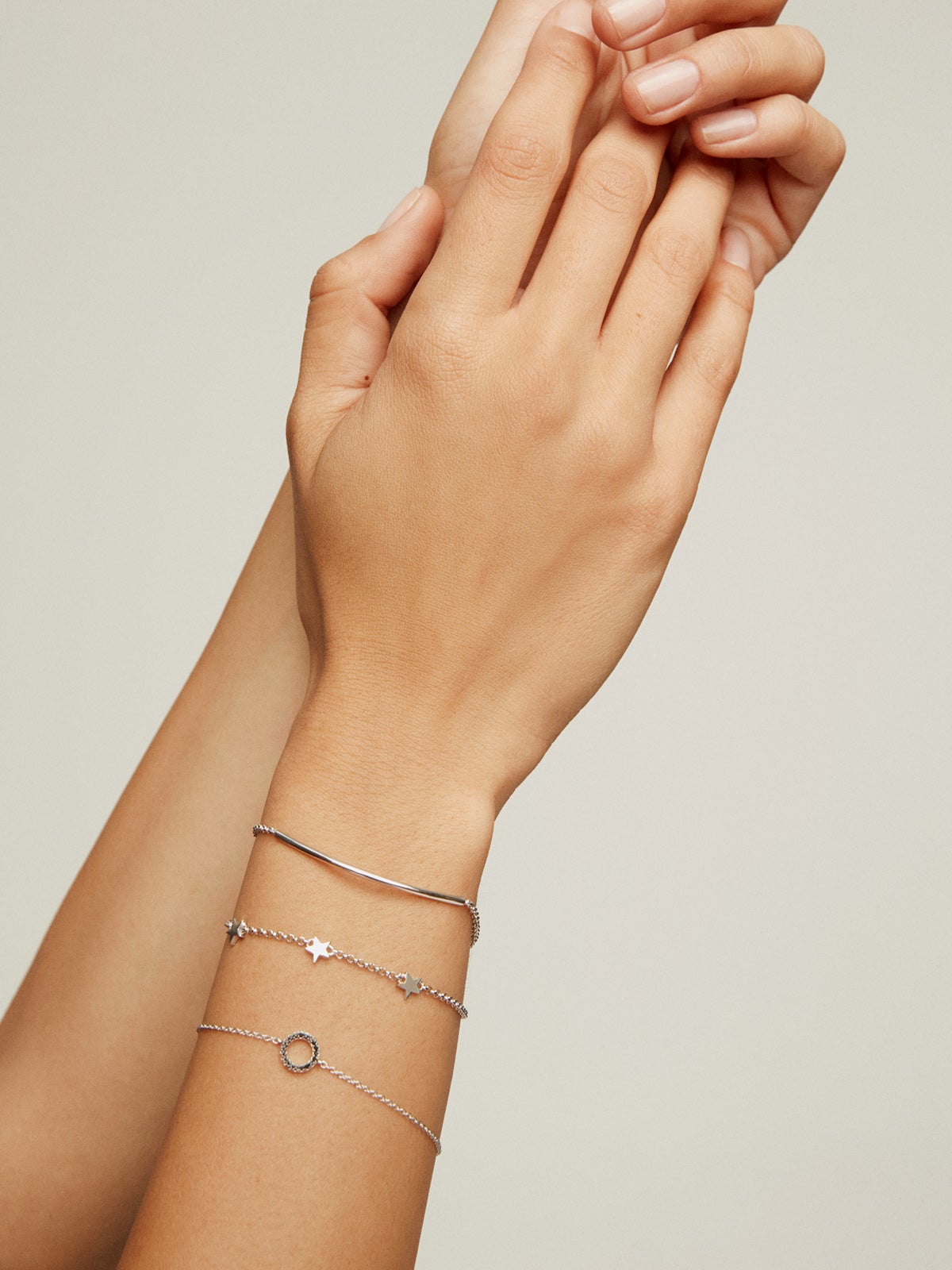 925 Silver bracelet with stars