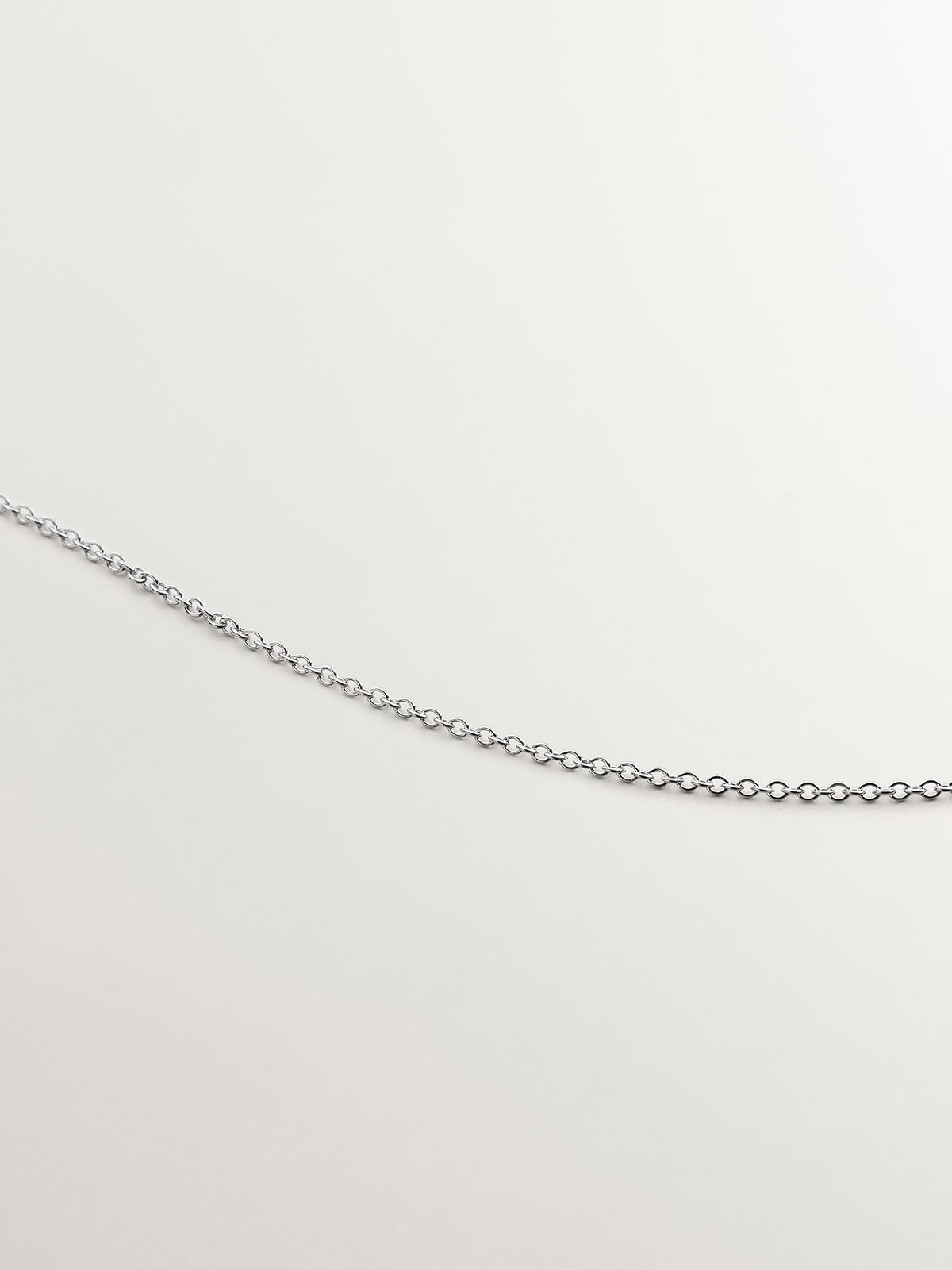 Adjustable simple 925 silver chain.