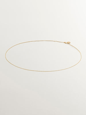Long 925 silver chain dipped in 18K yellow gold