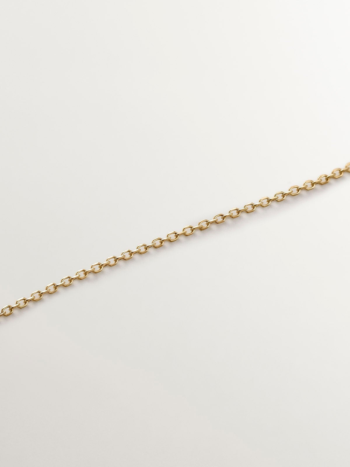 9K Yellow Gold Pendant with Red Ruby Clover and Diamonds