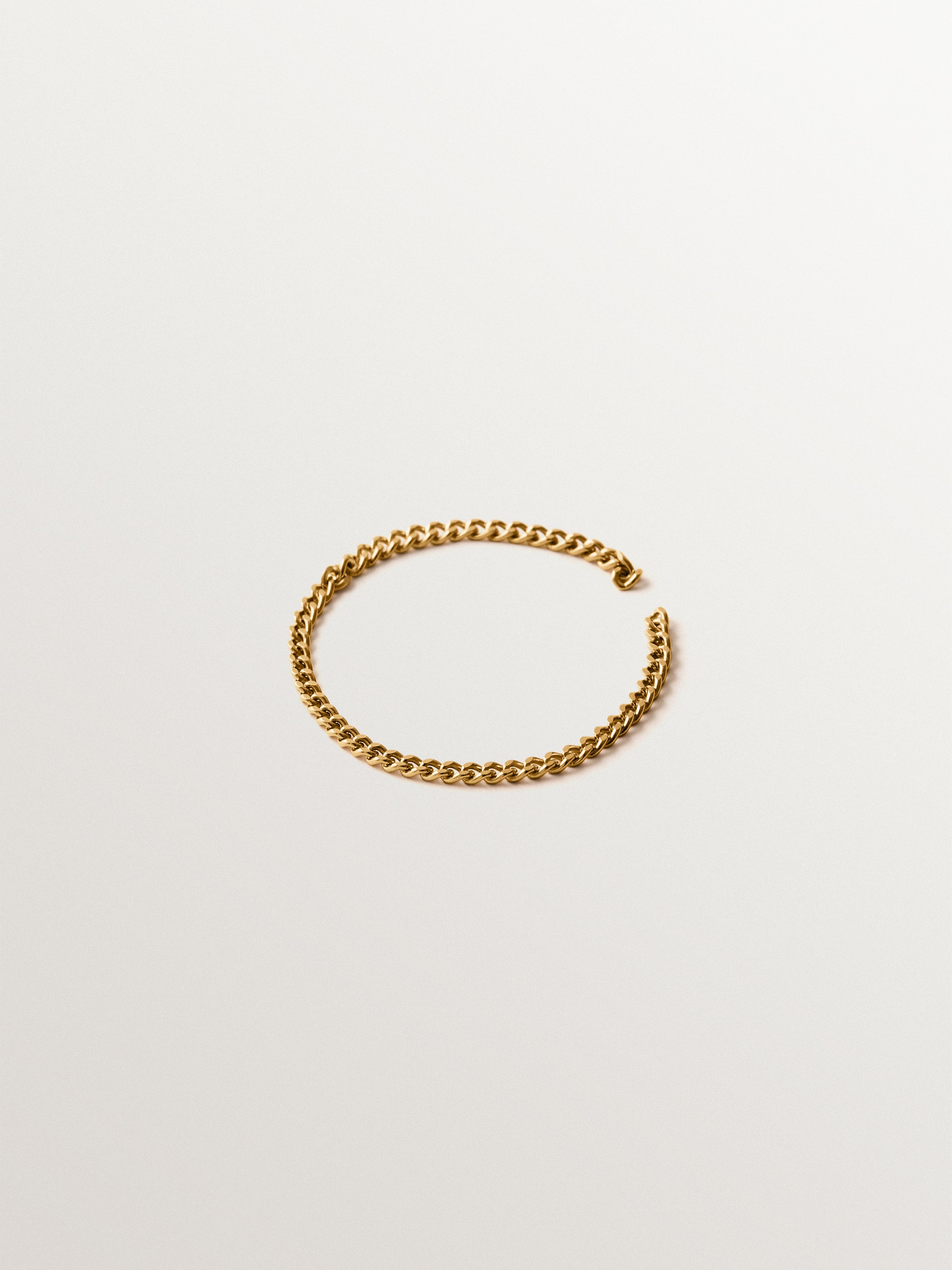 925 silver Ta-tu ring plated in 18K yellow gold - 8 CM