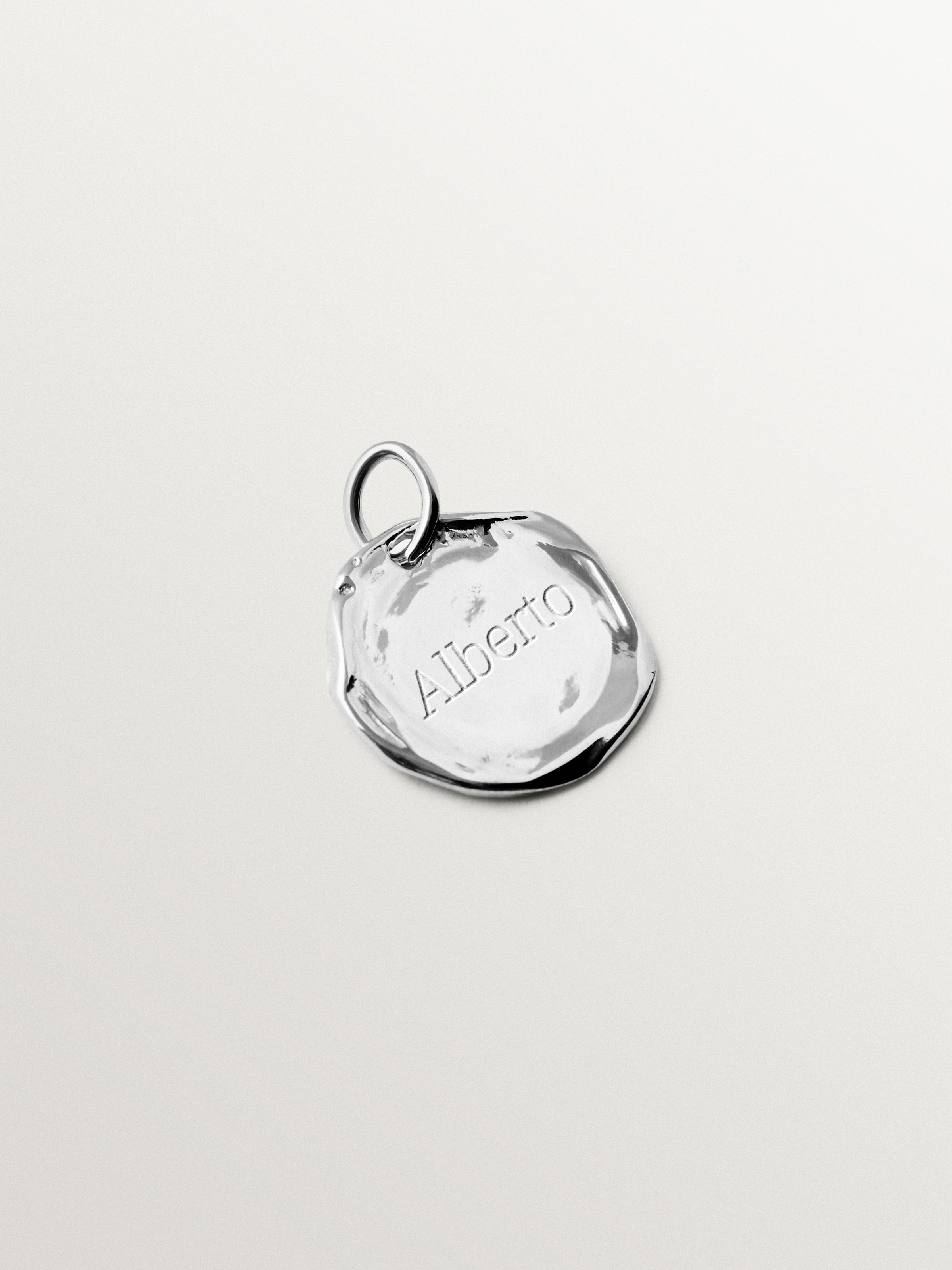 Customizable 925 silver charm