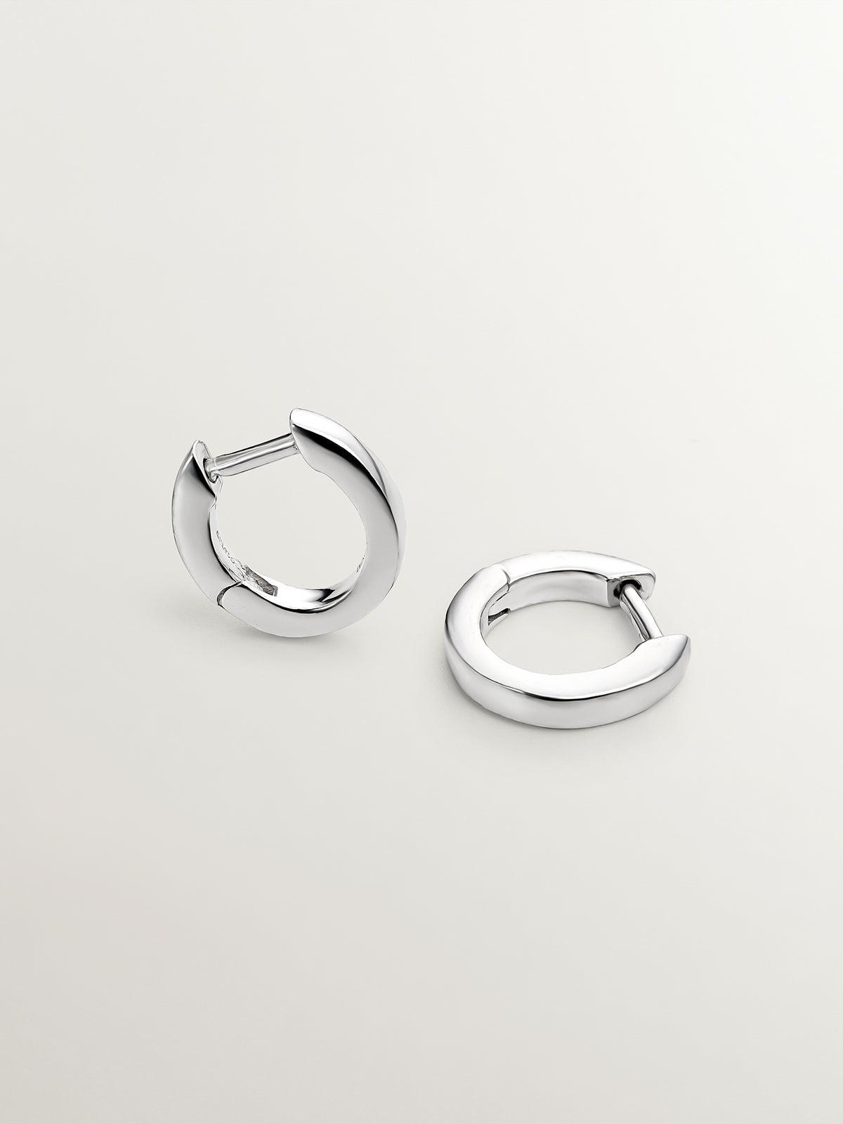 Small 925 silver hoop earrings