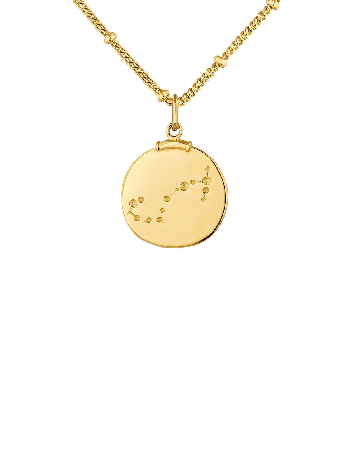 925 Silver Scorpio Charm coated in 18K yellow gold