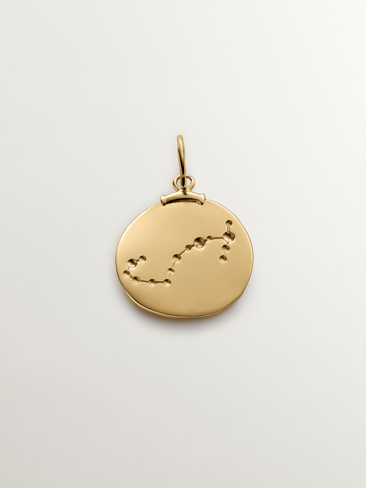 925 Silver Scorpio Charm coated in 18K yellow gold