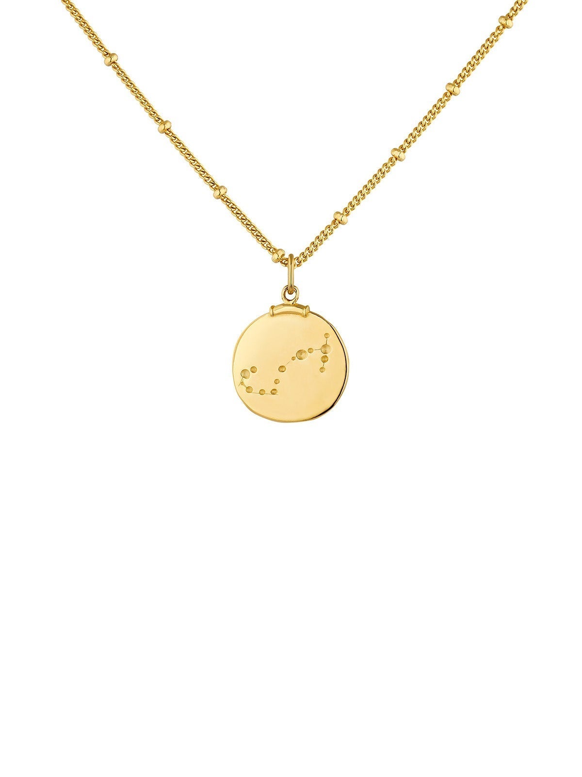 925 Silver Scorpio Charm coated in 18K yellow gold