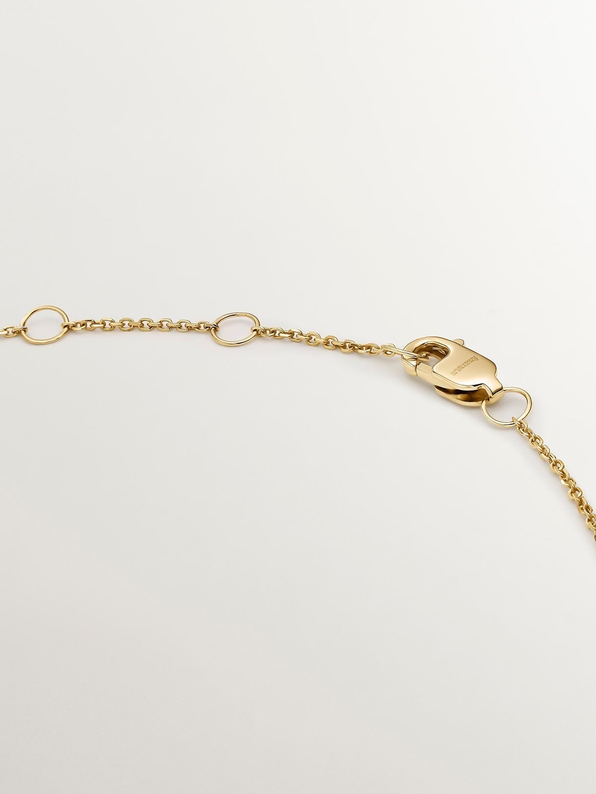 9K Yellow Gold Chain with Cross