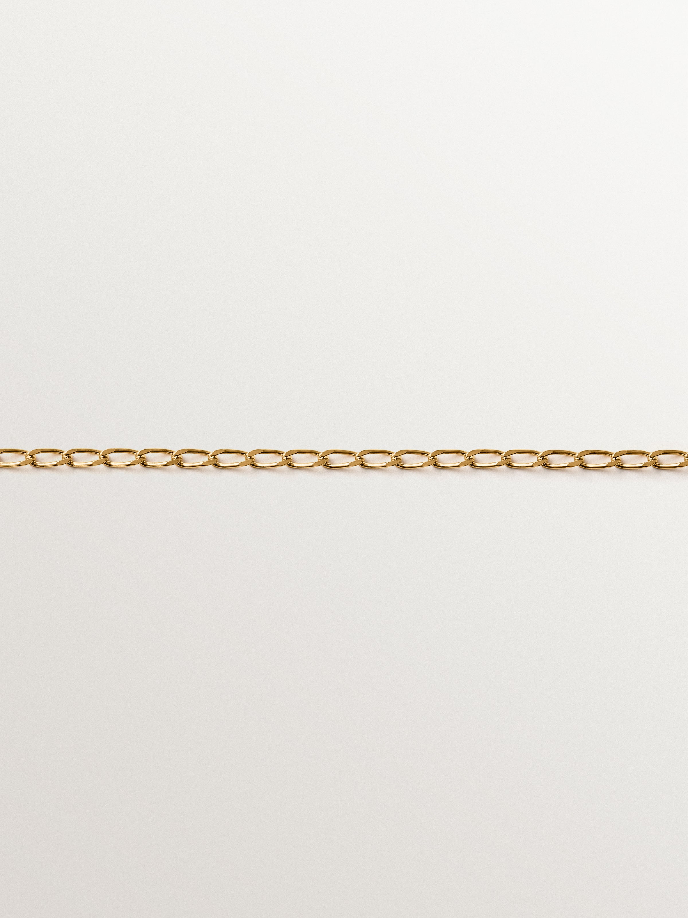 925 silver Ta-tu bodychain plated in 18K yellow gold - 100 CM