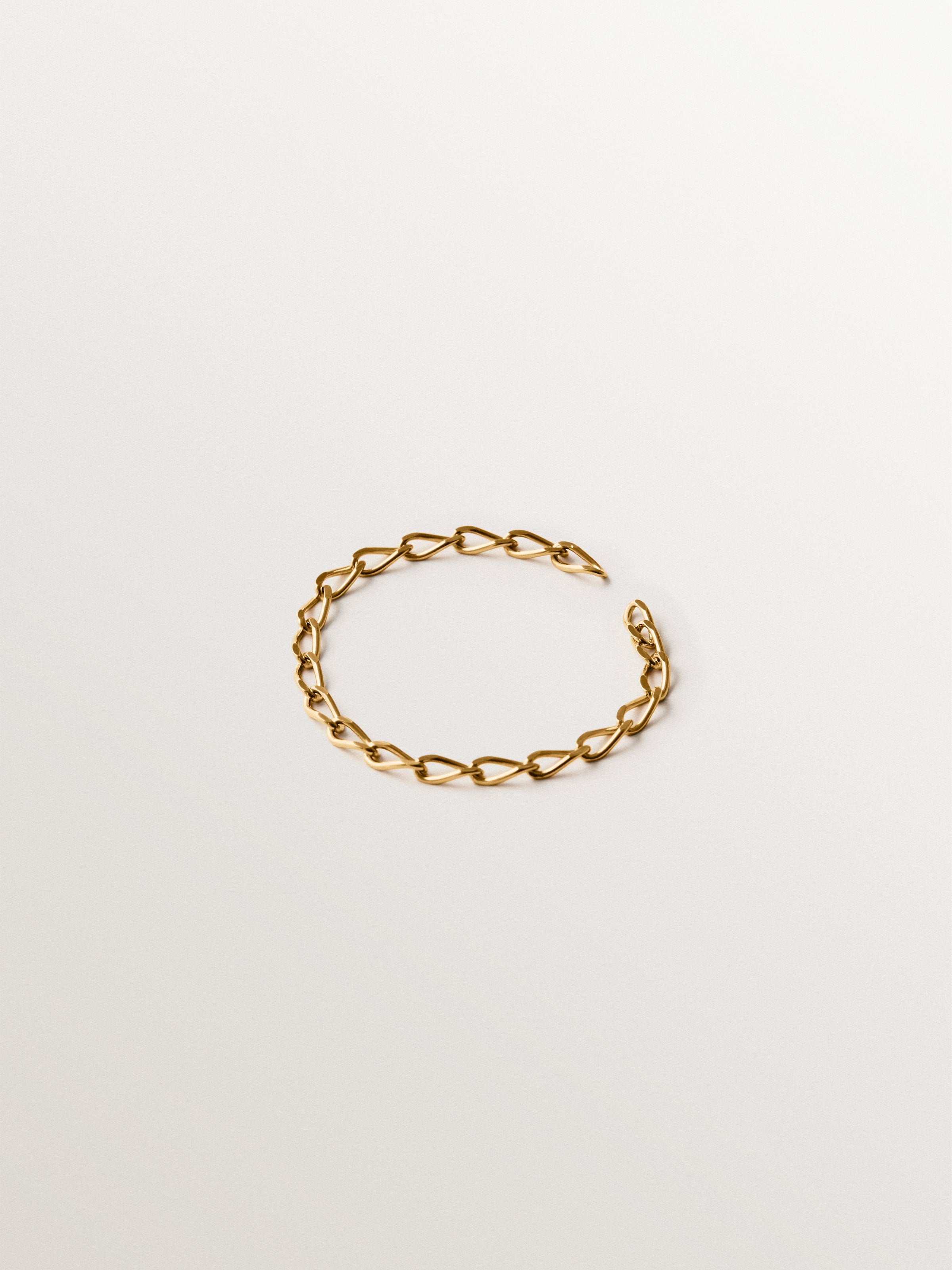 925 silver Ta-tu ring plated in 18K yellow gold - 8 CM