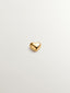 18K yellow gold heart-shaped piercing