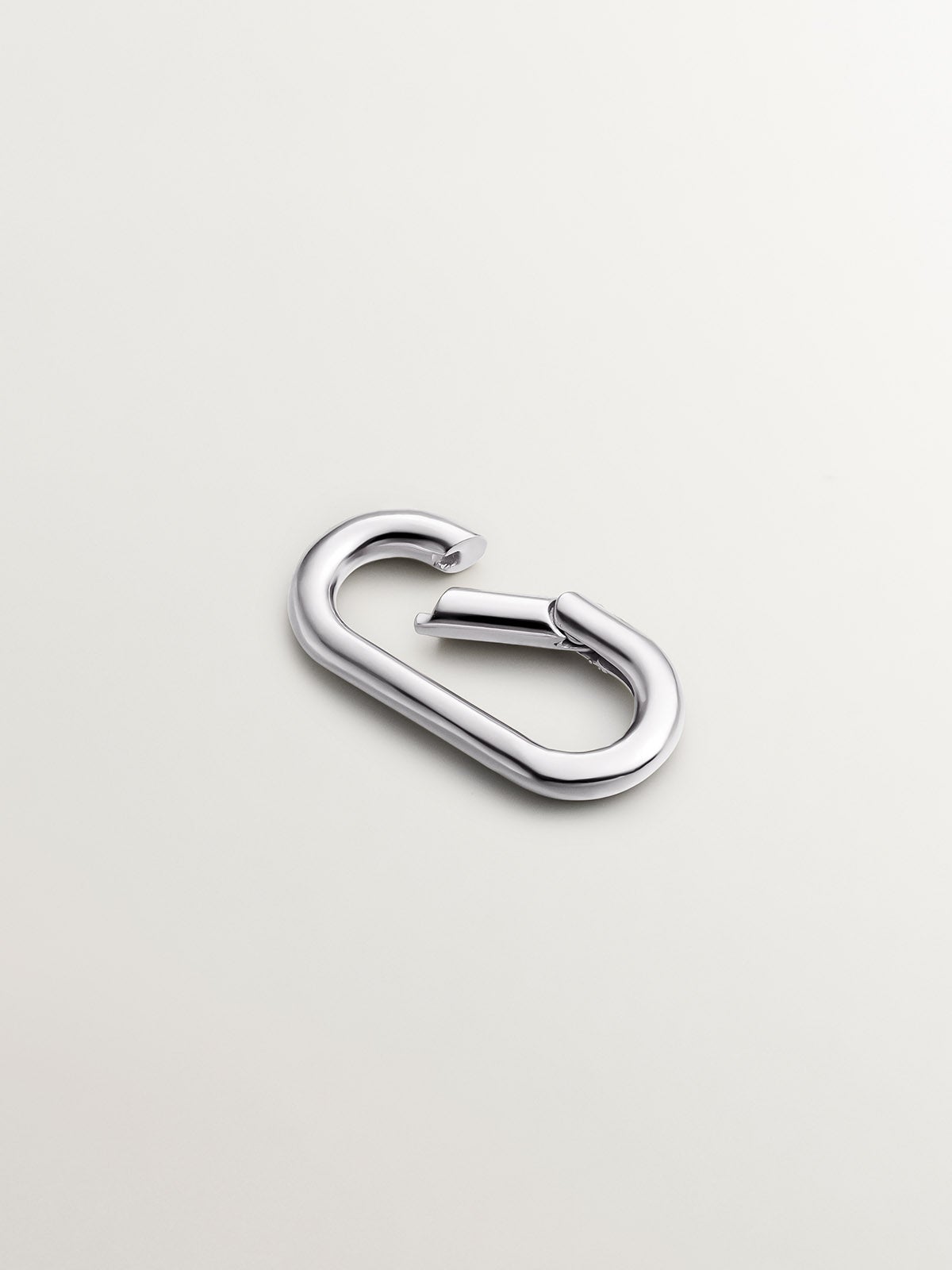 925 Silver Oval Carabiner