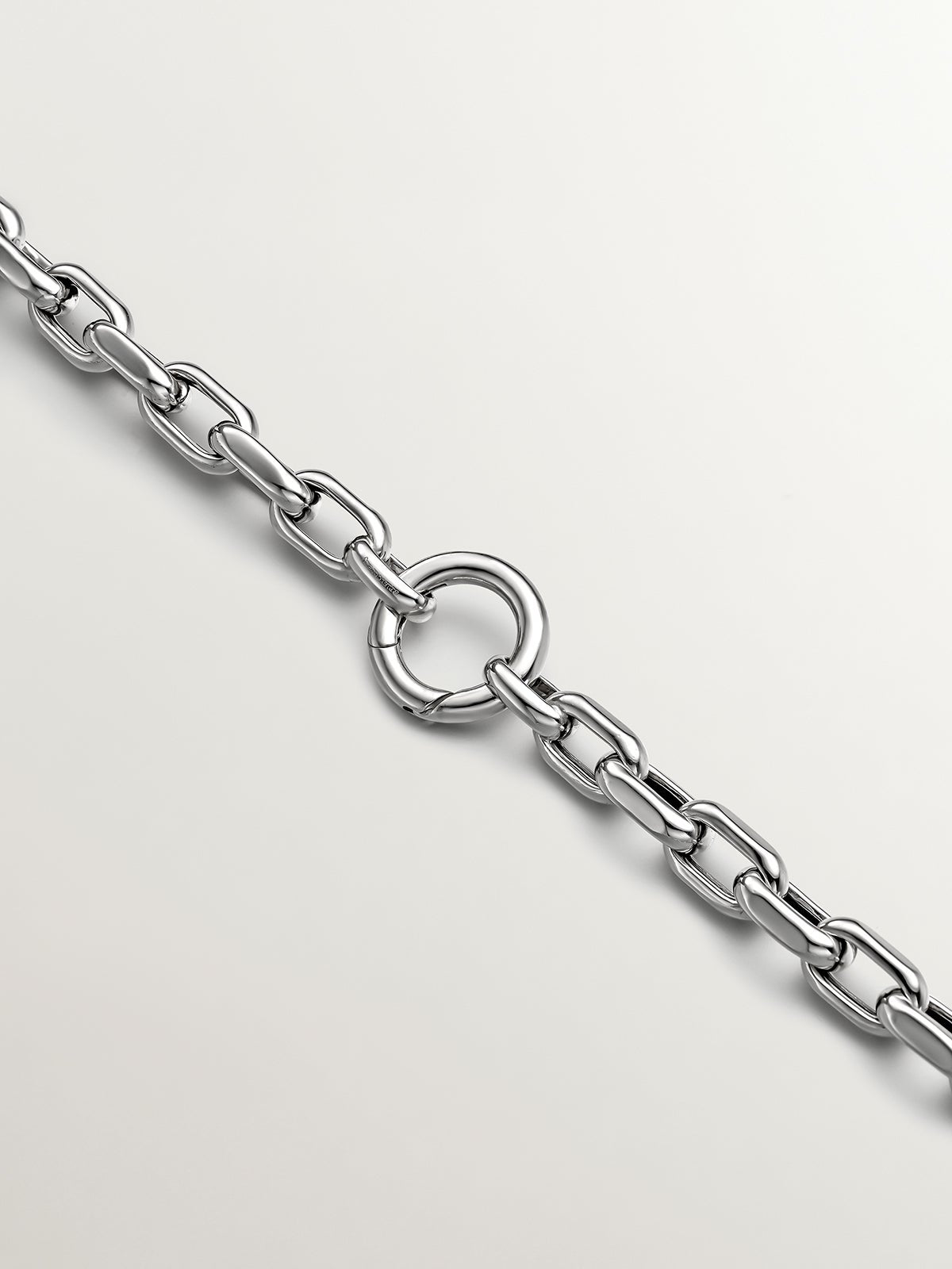 925 Silver Round Carabiner