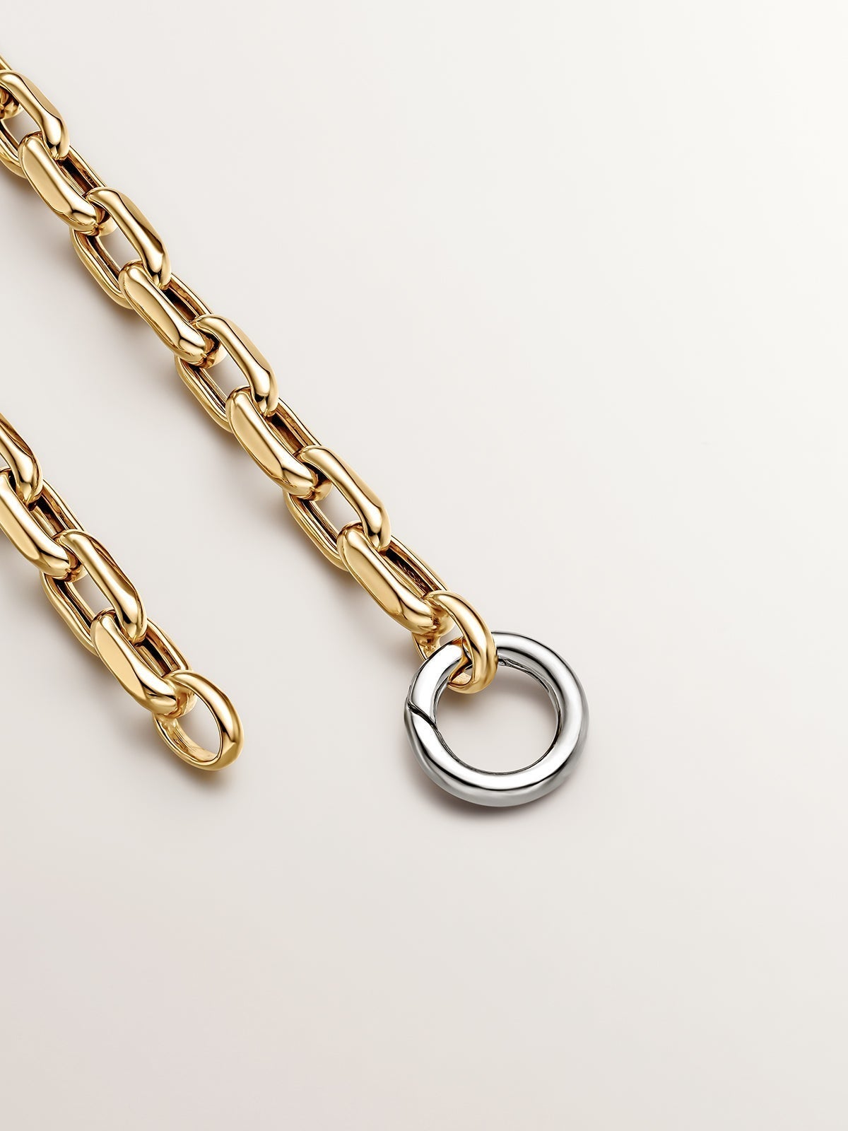 925 Silver Round Carabiner