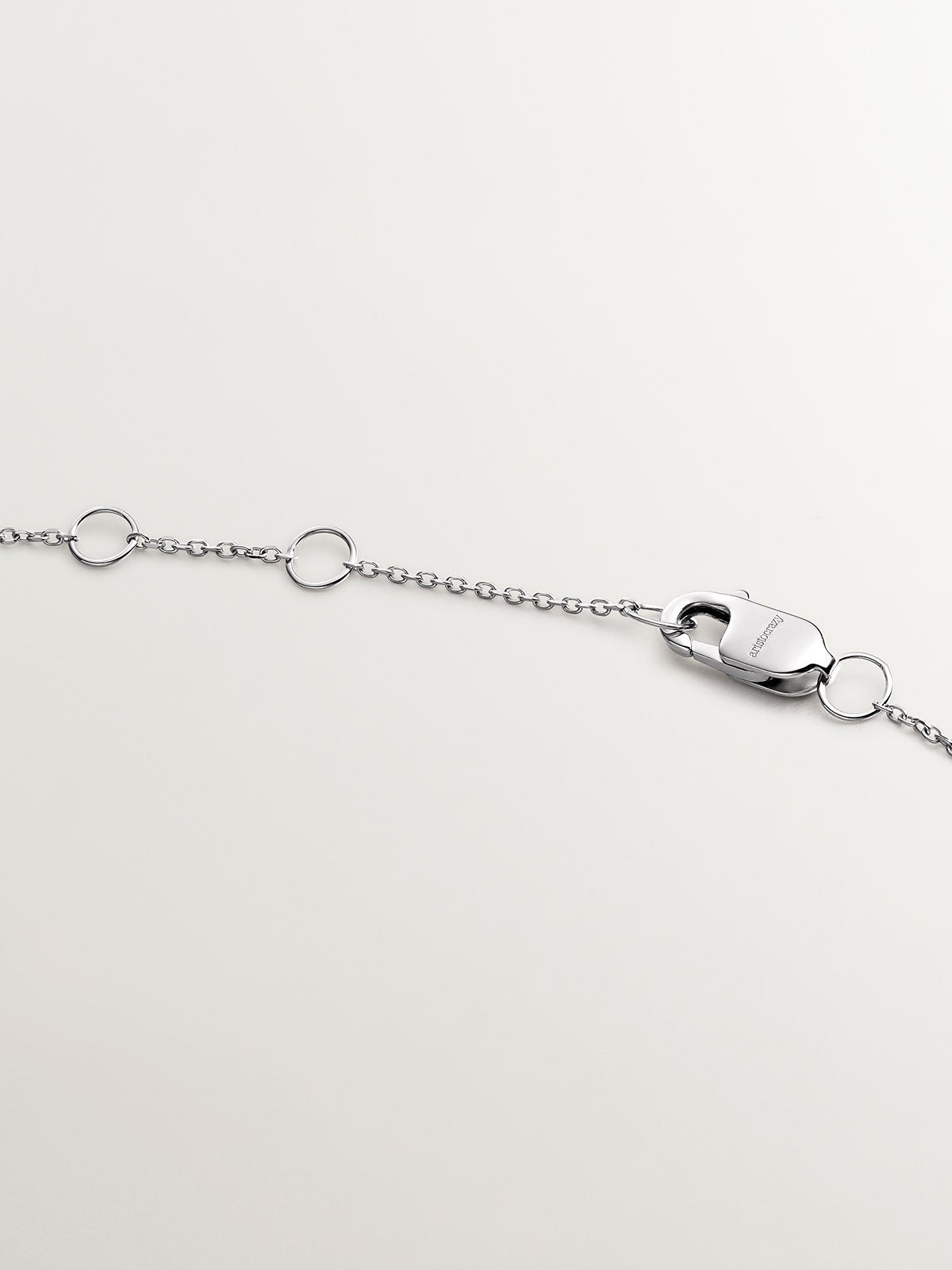 18K White Gold Diamond Star Pendant