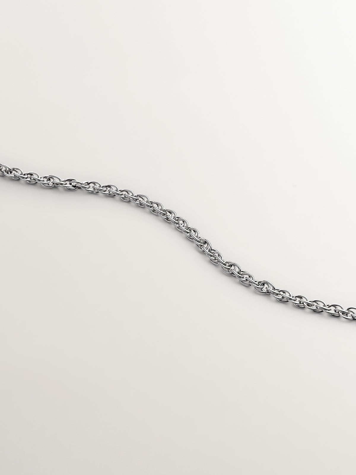 925 silver link tobillera bracelet