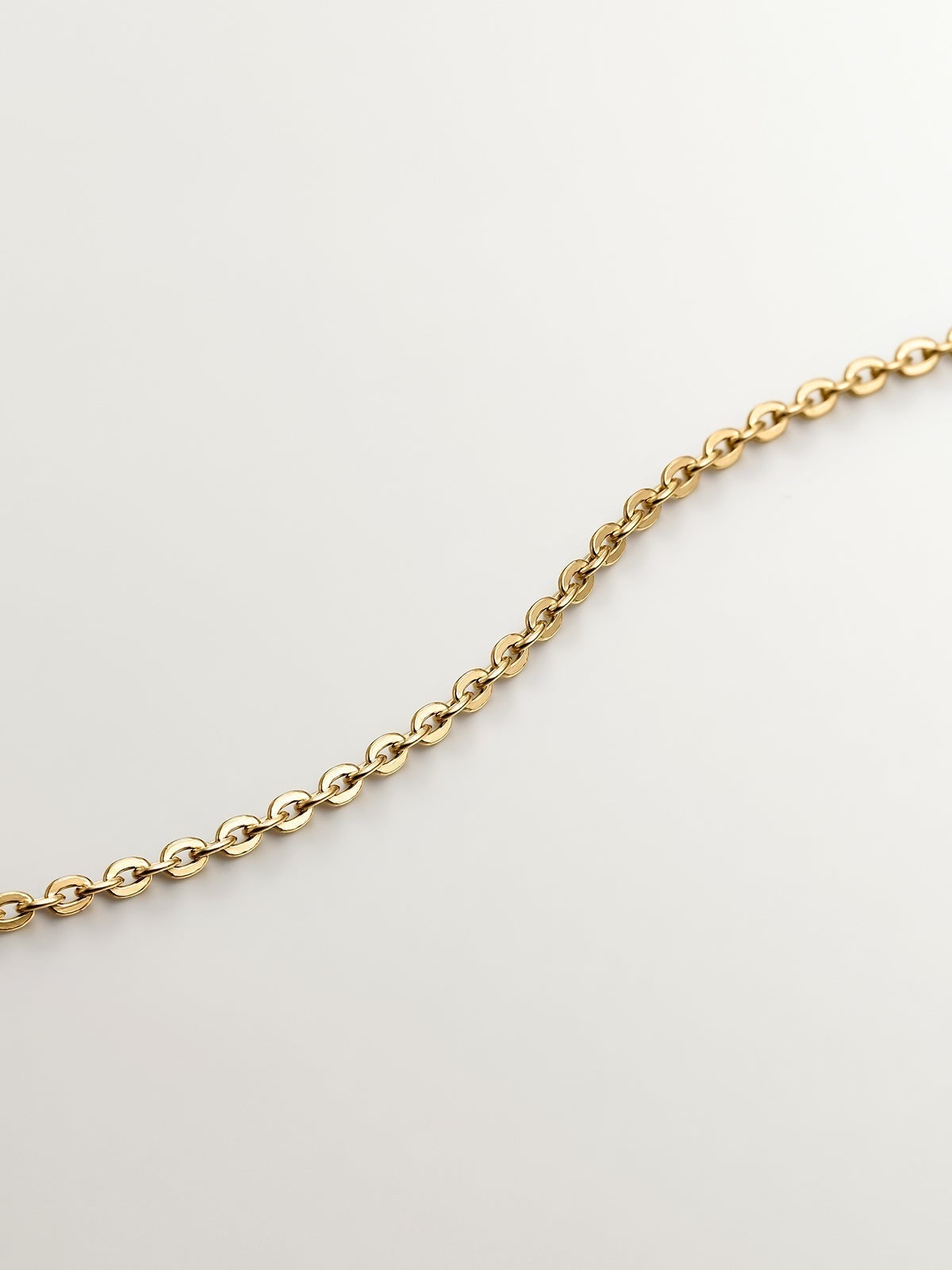18K yellow gold plated 925 silver pendant with white quartz