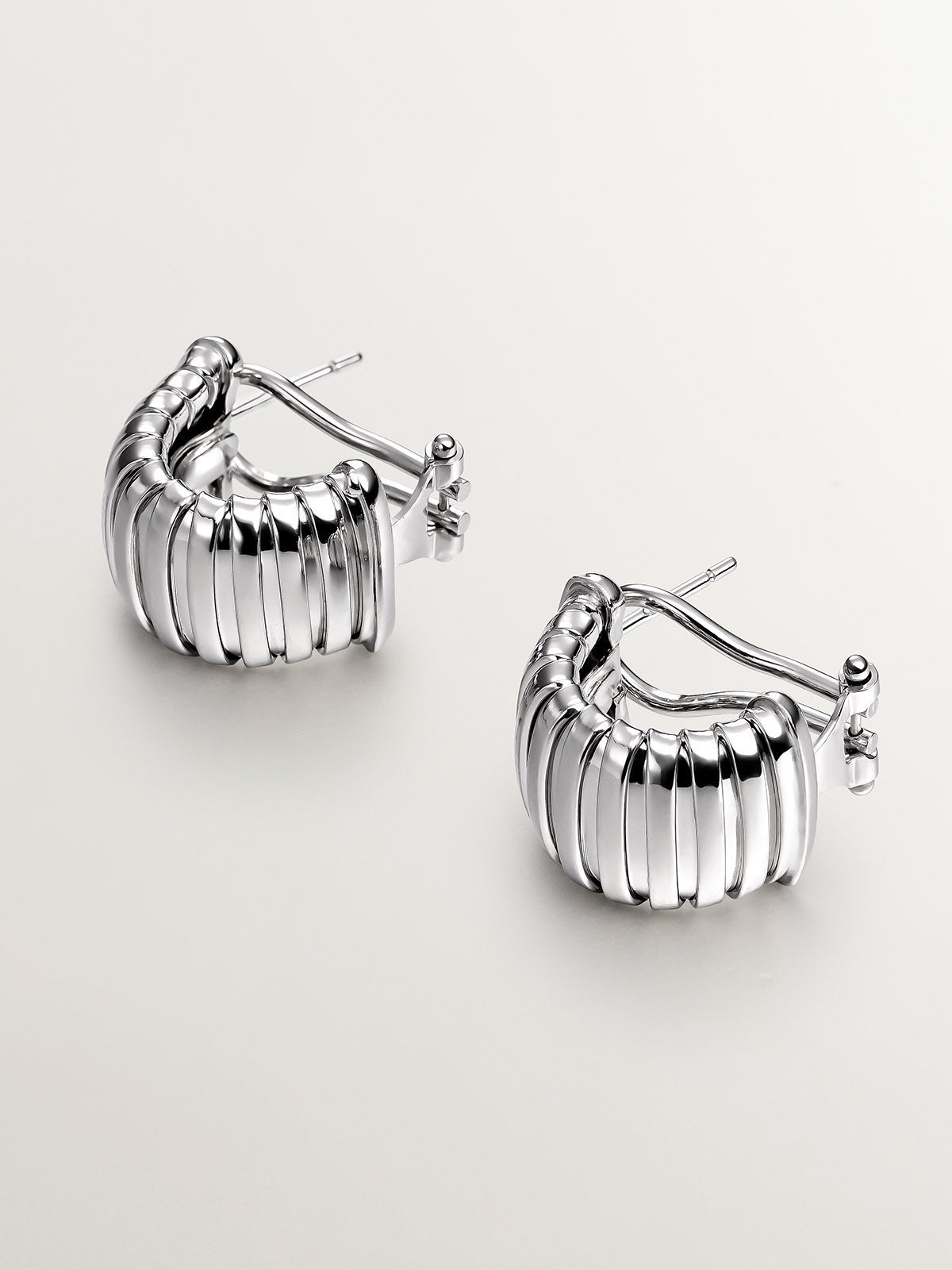925 silver tubegas earrings