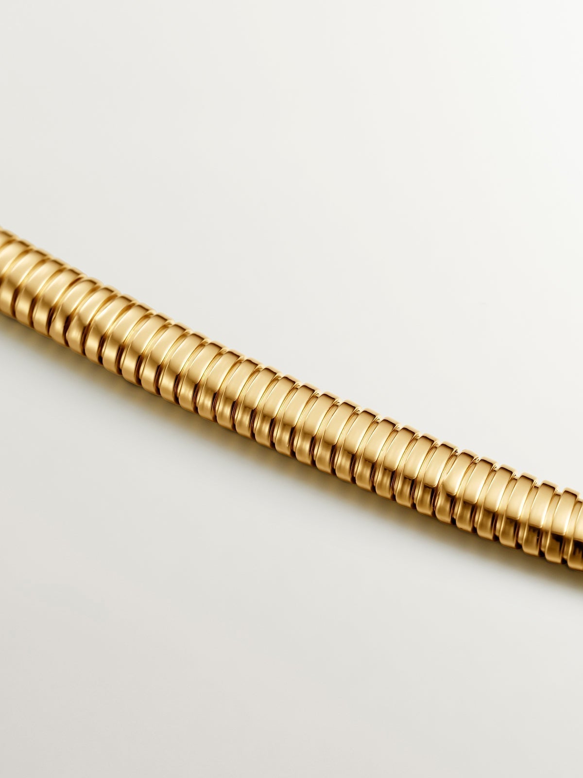 18K yellow gold plated 925 silver tumbagas necklace