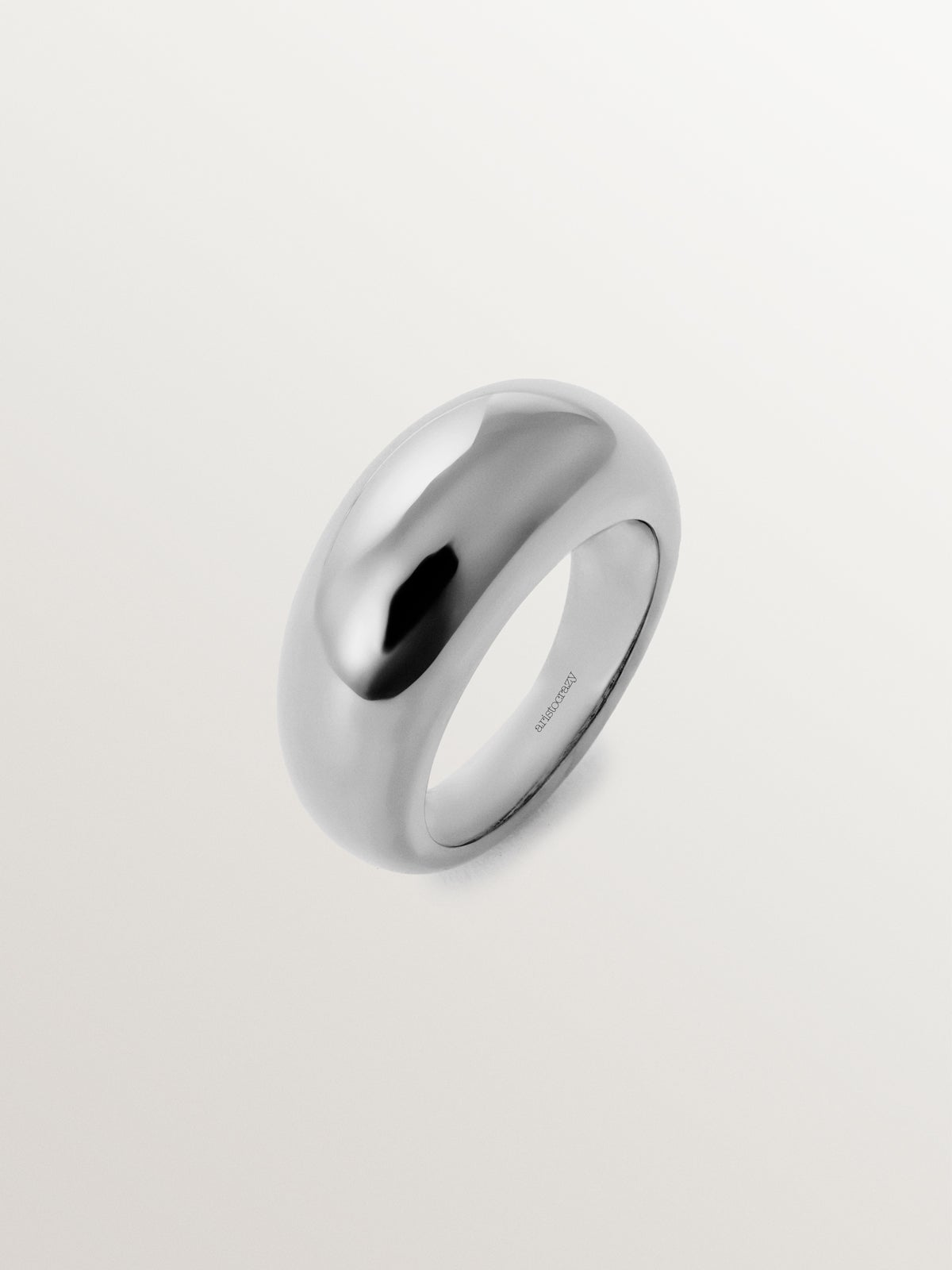 925 silver domed ring