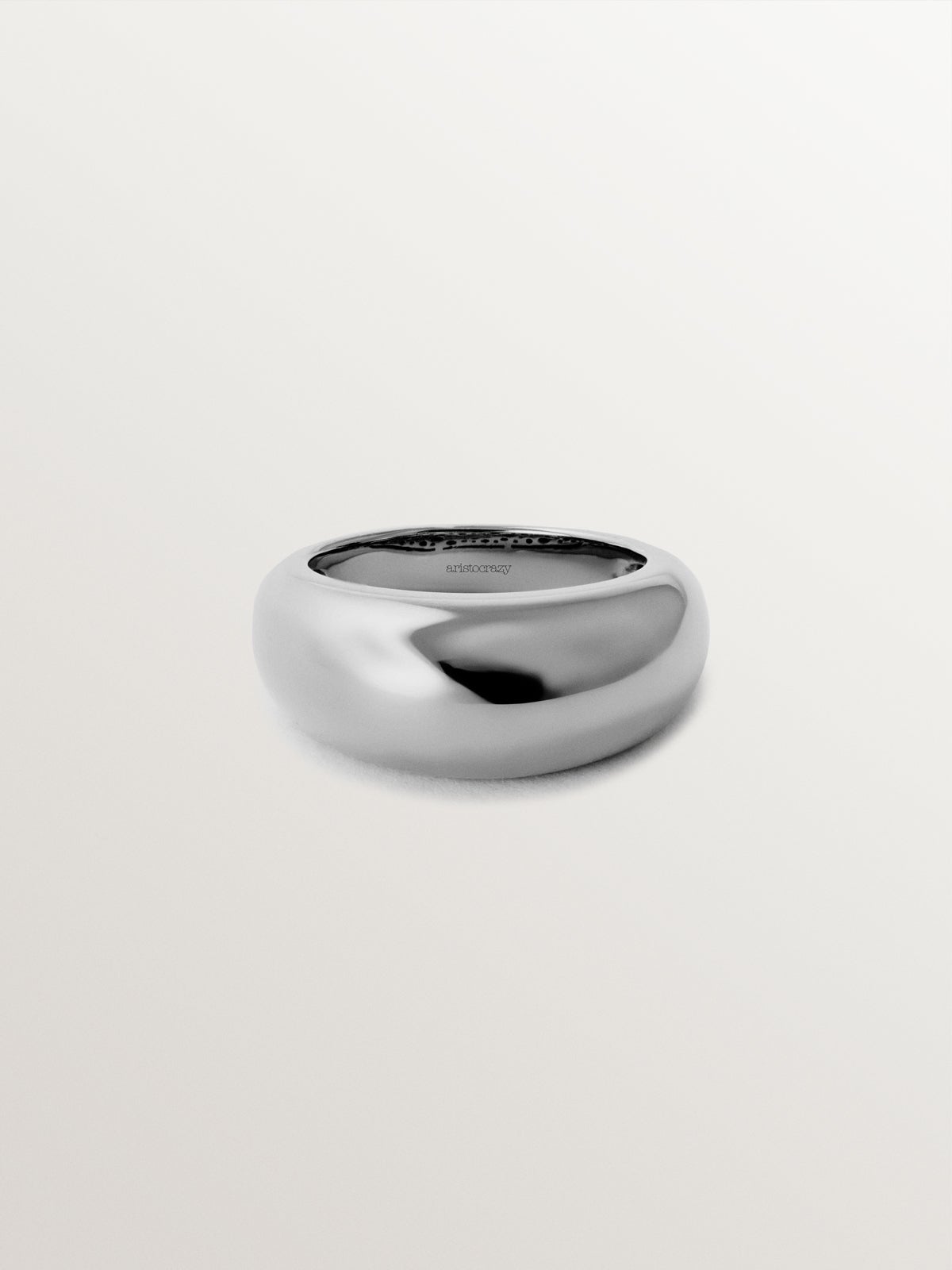 925 silver domed ring
