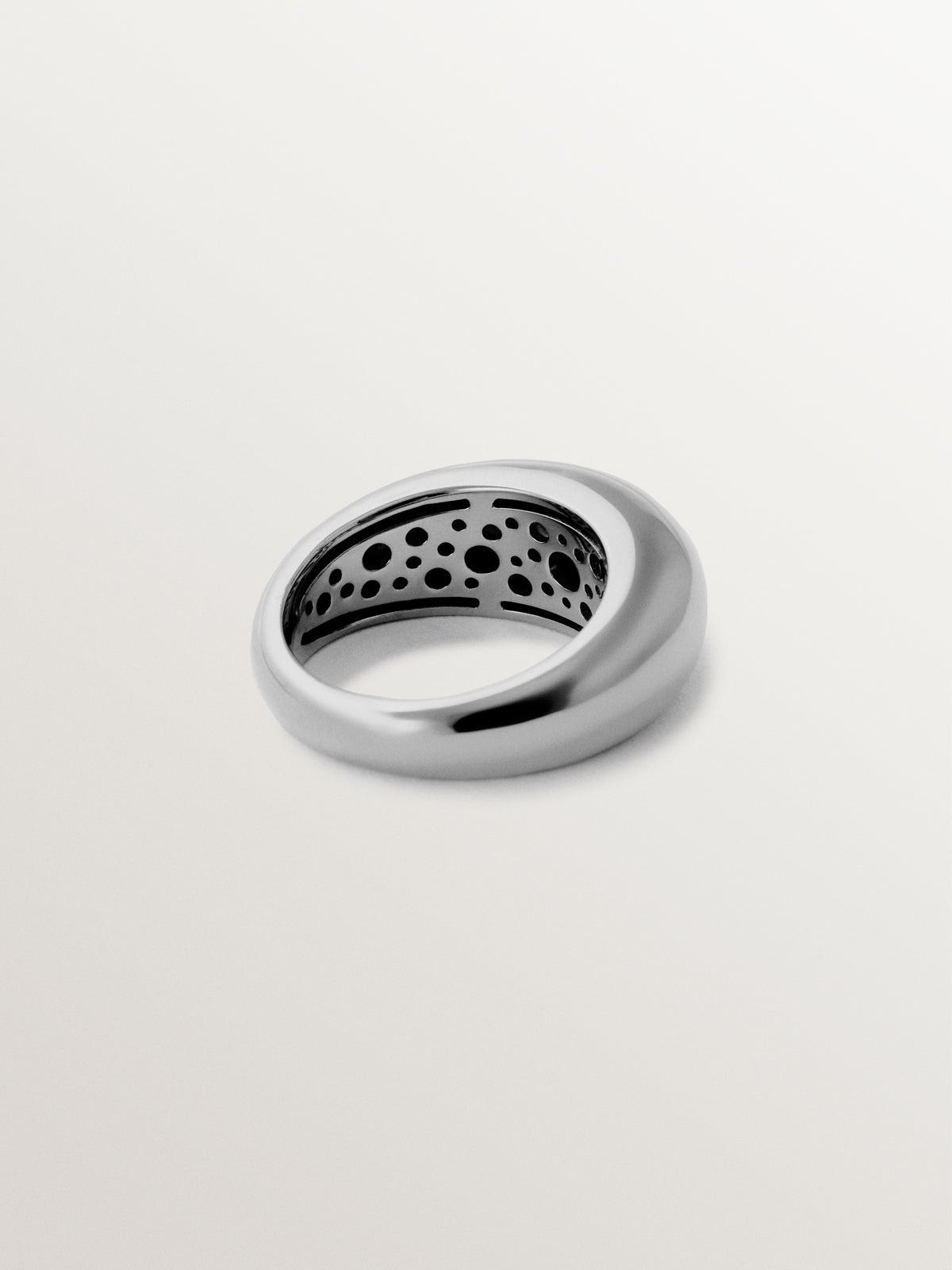925 silver domed ring