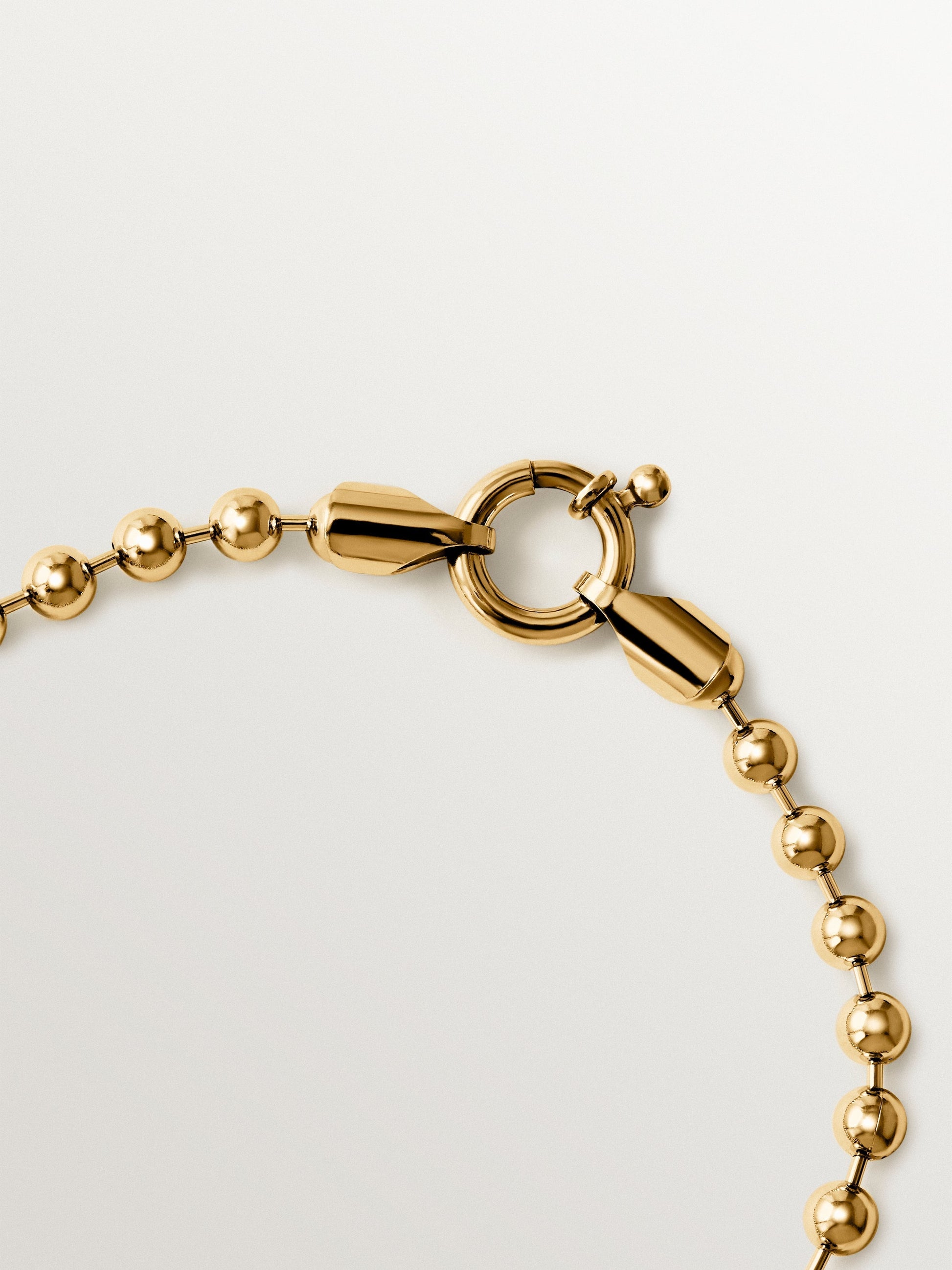 925 silver bracelet plated with 18K gold