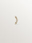 18K yellow gold climbing piercing with diamonds