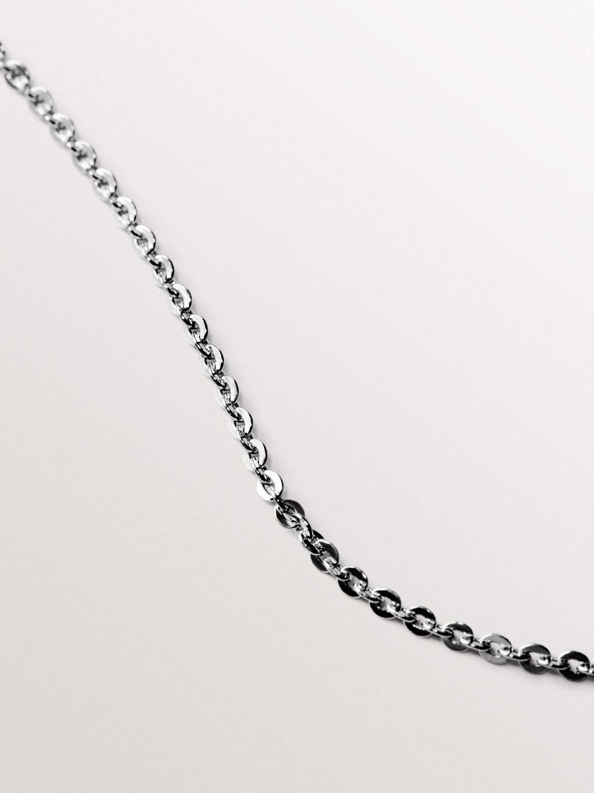 925 Silver Necklace with White Quartz