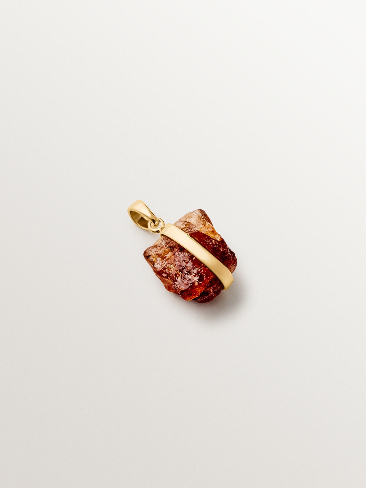 January birthstone charm with garnet