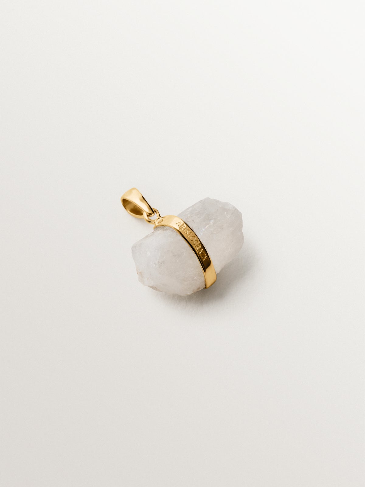 June birthstone charm with moonstone