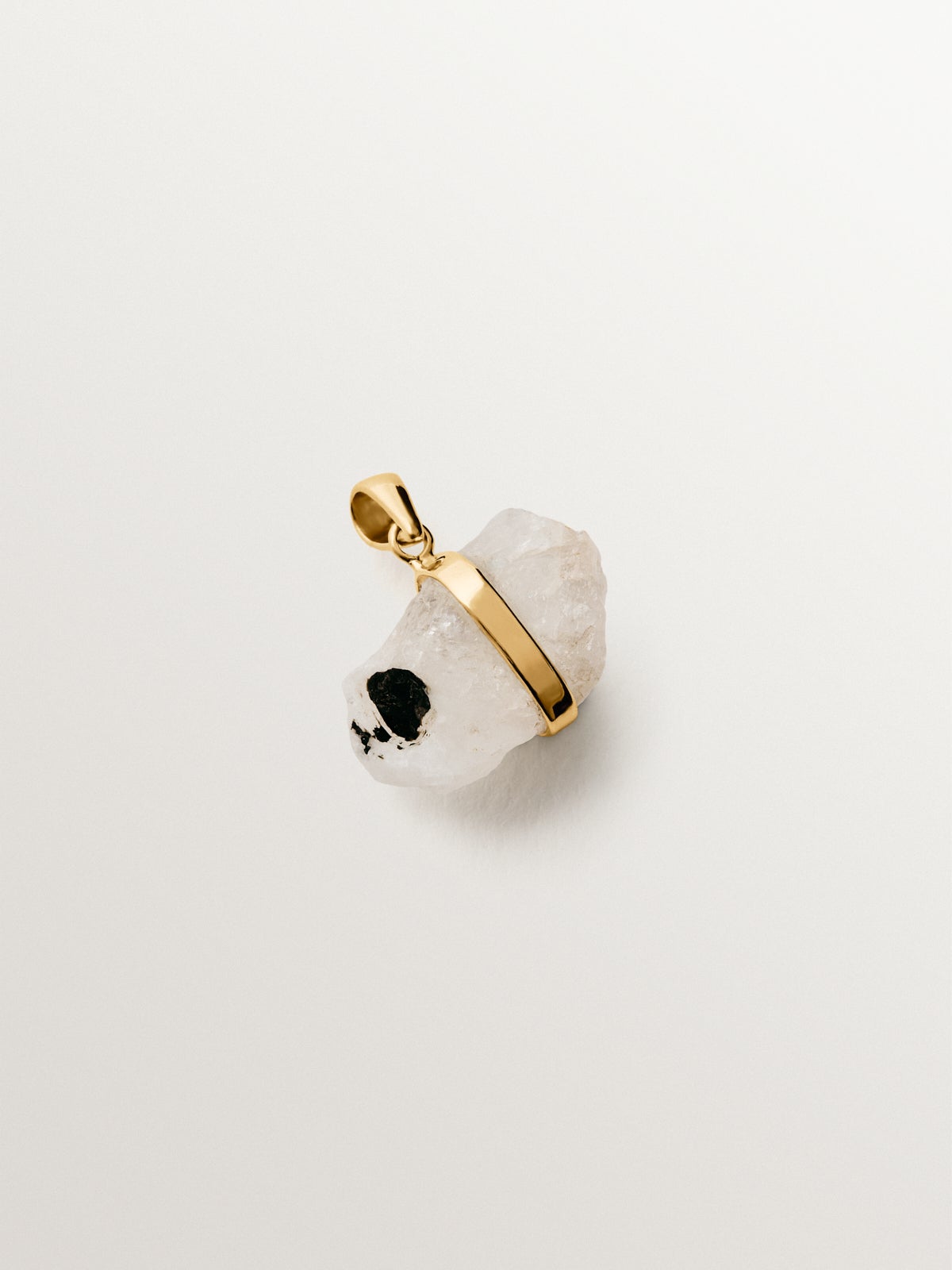June birthstone charm with moonstone