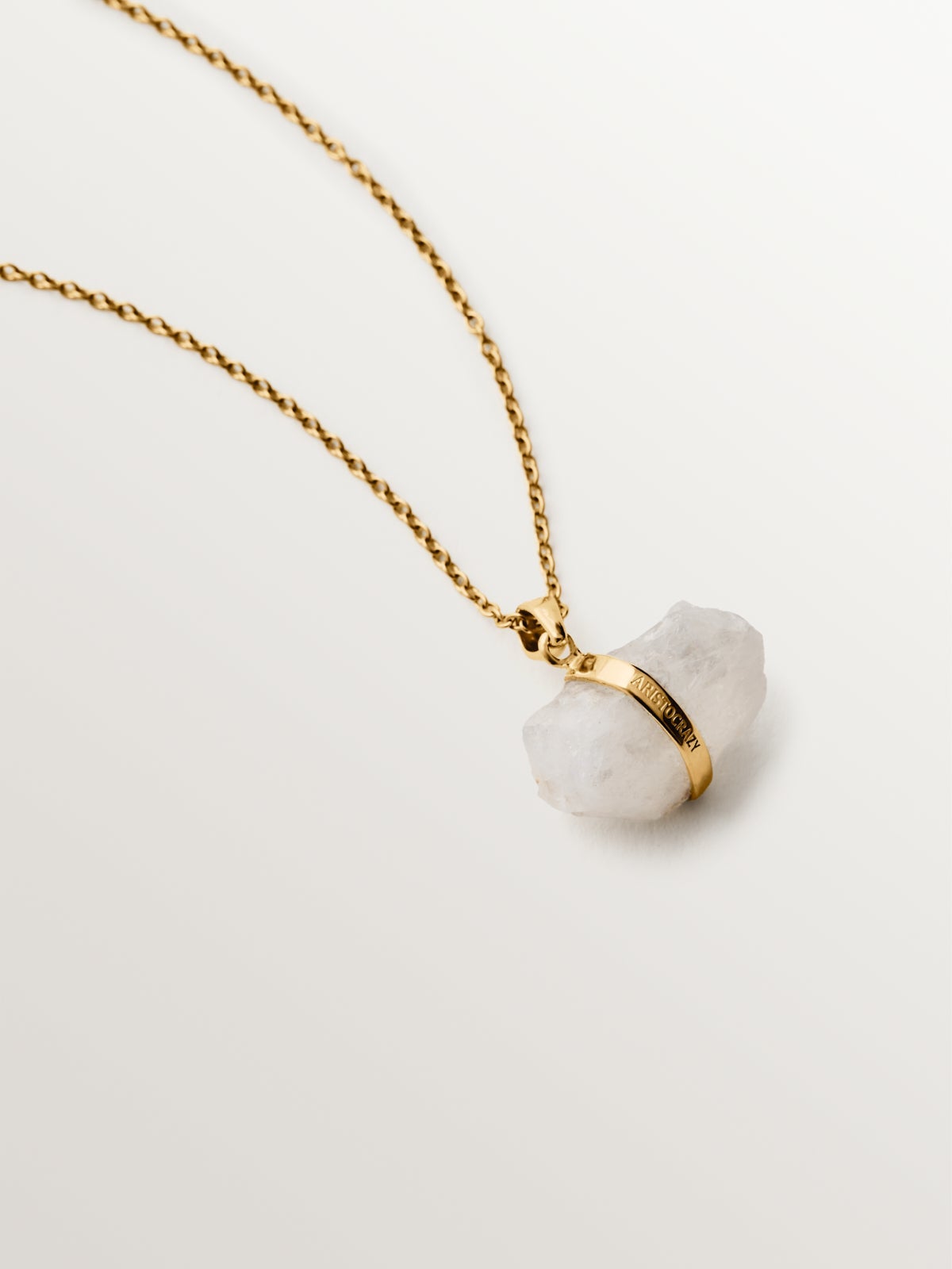 June birthstone charm with moonstone
