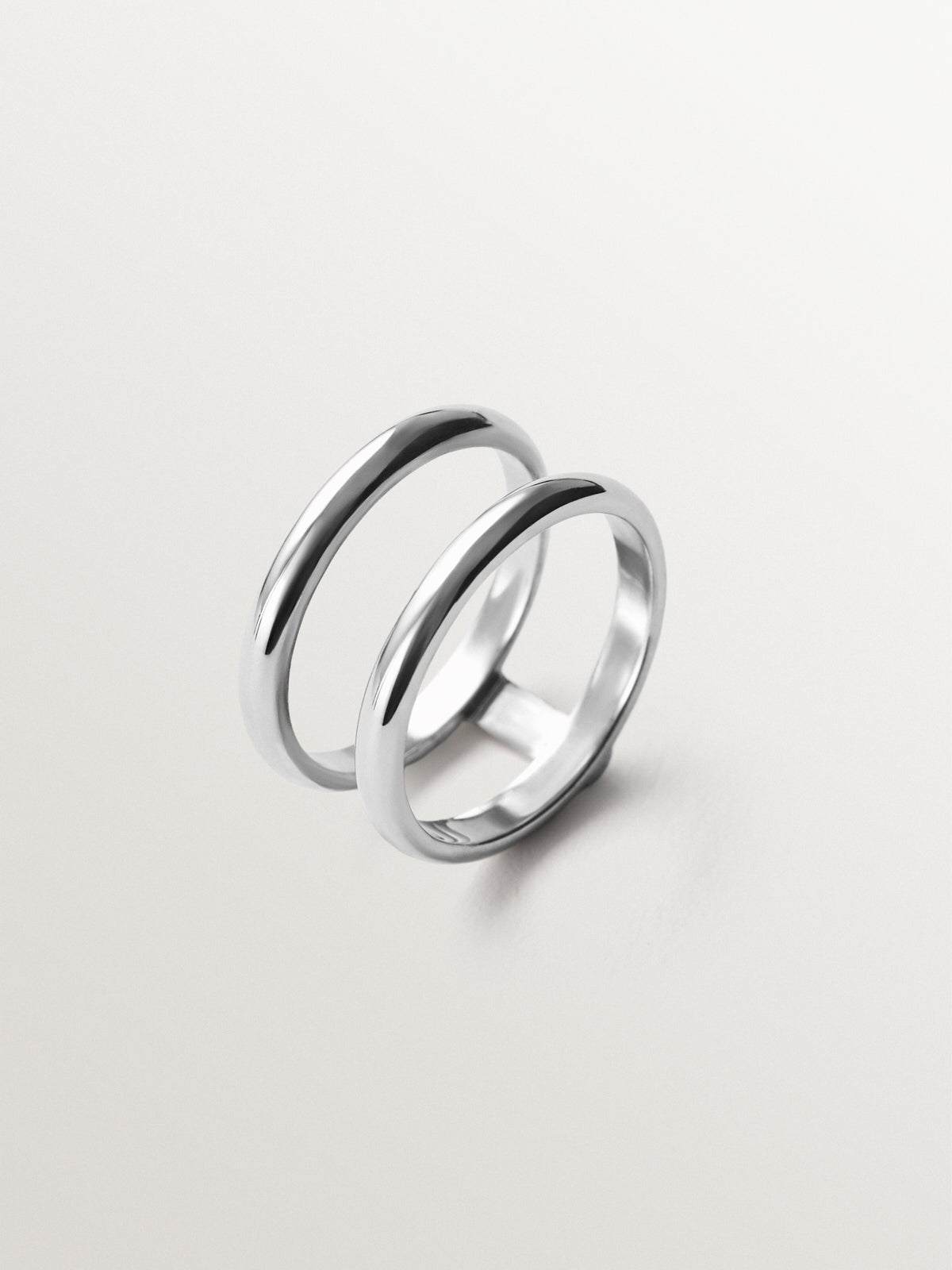 Double 925 Silver Ring