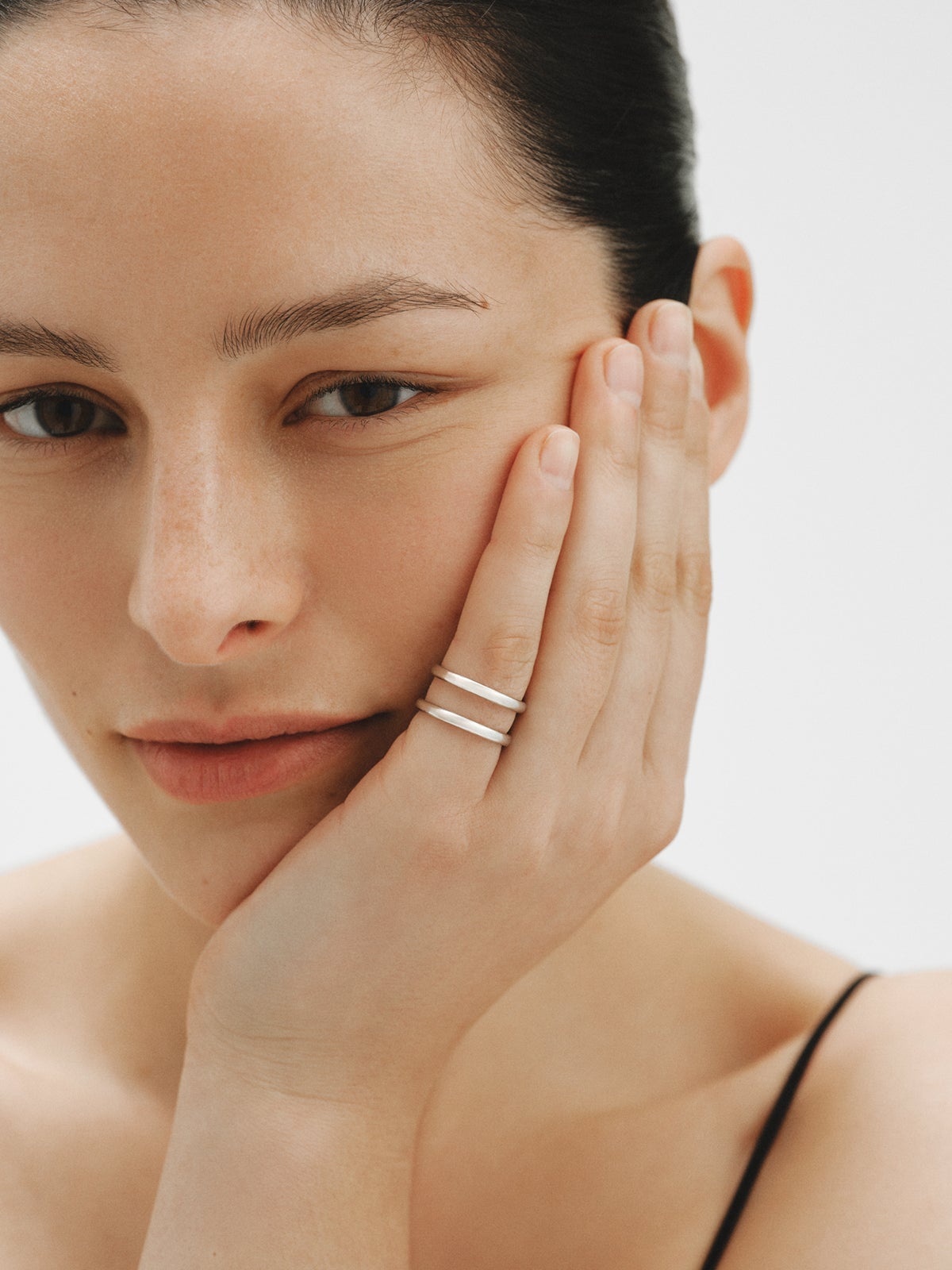 Double 925 Silver Ring