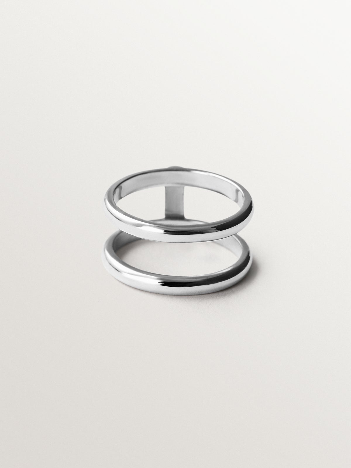 Double 925 Silver Ring
