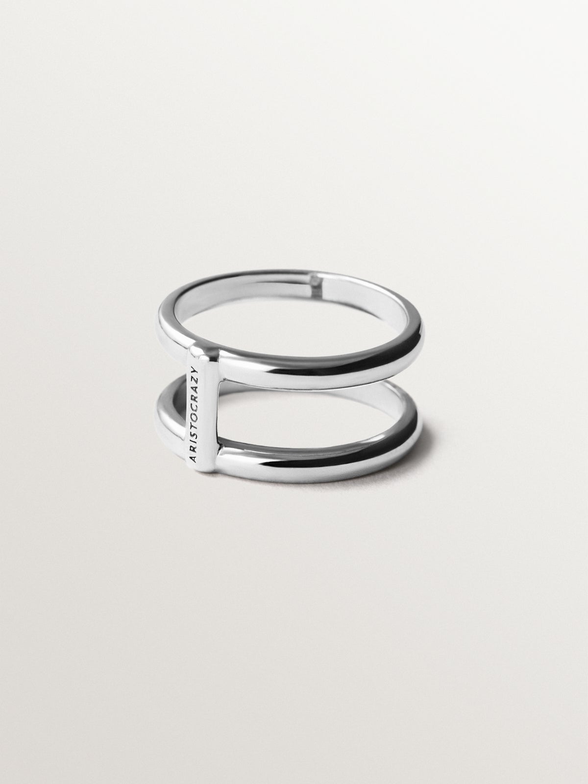 Double 925 Silver Ring