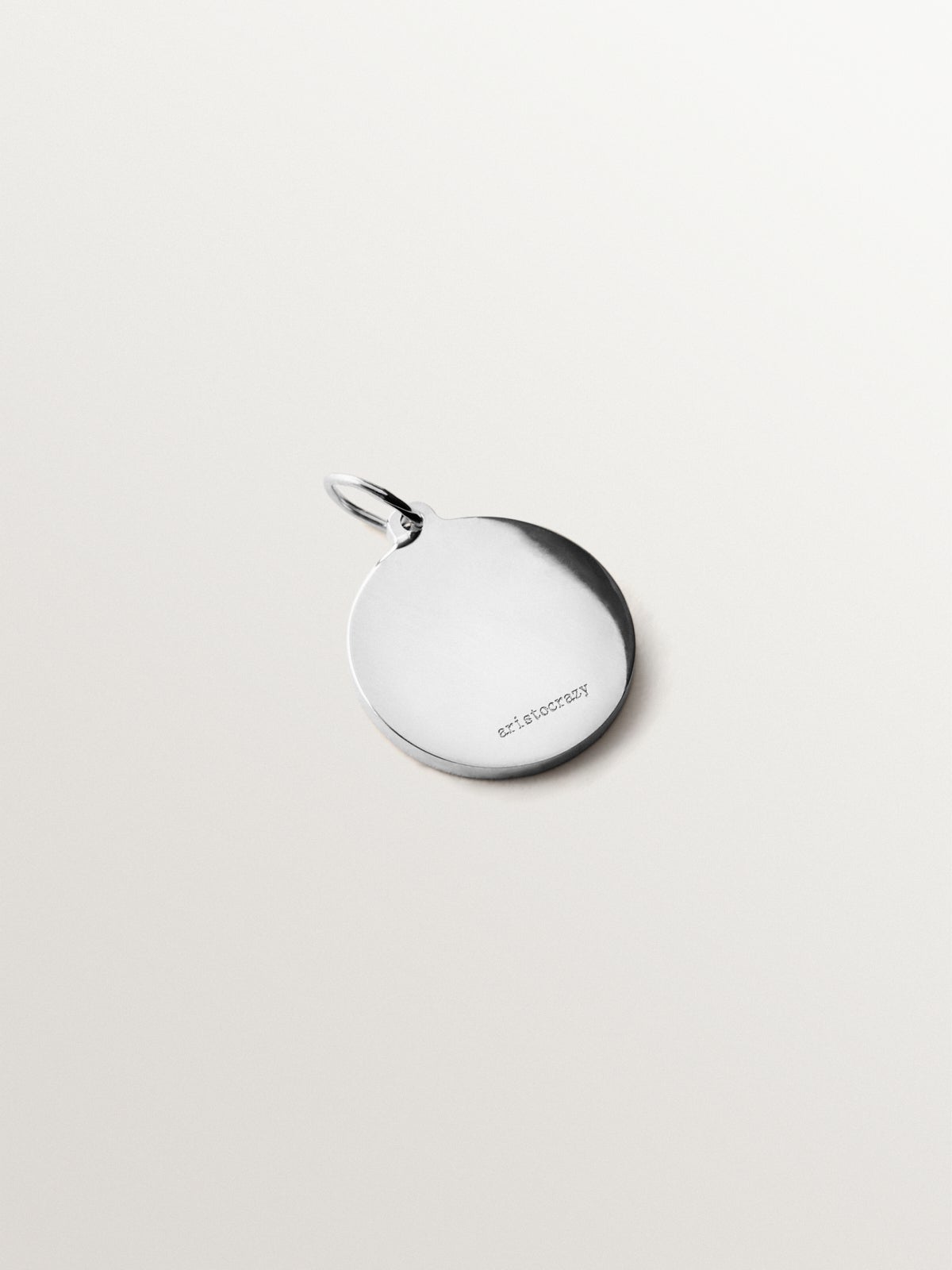 Customizable 925 silver charm