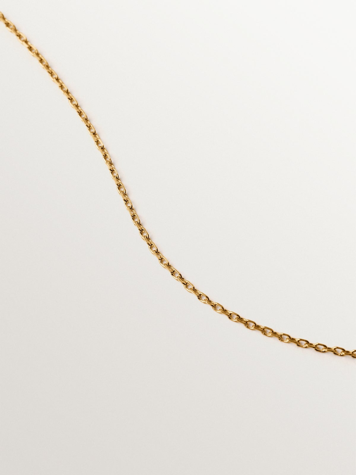 925 silver necklace plated in 18K yellow gold with pearls
