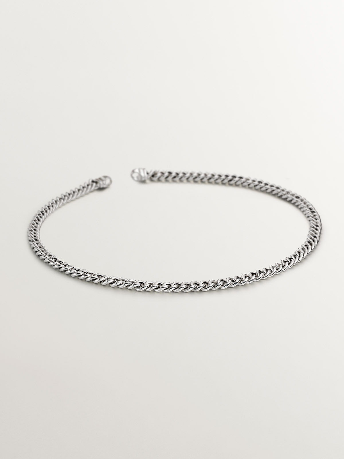 925 Silver Barbed Link Chain